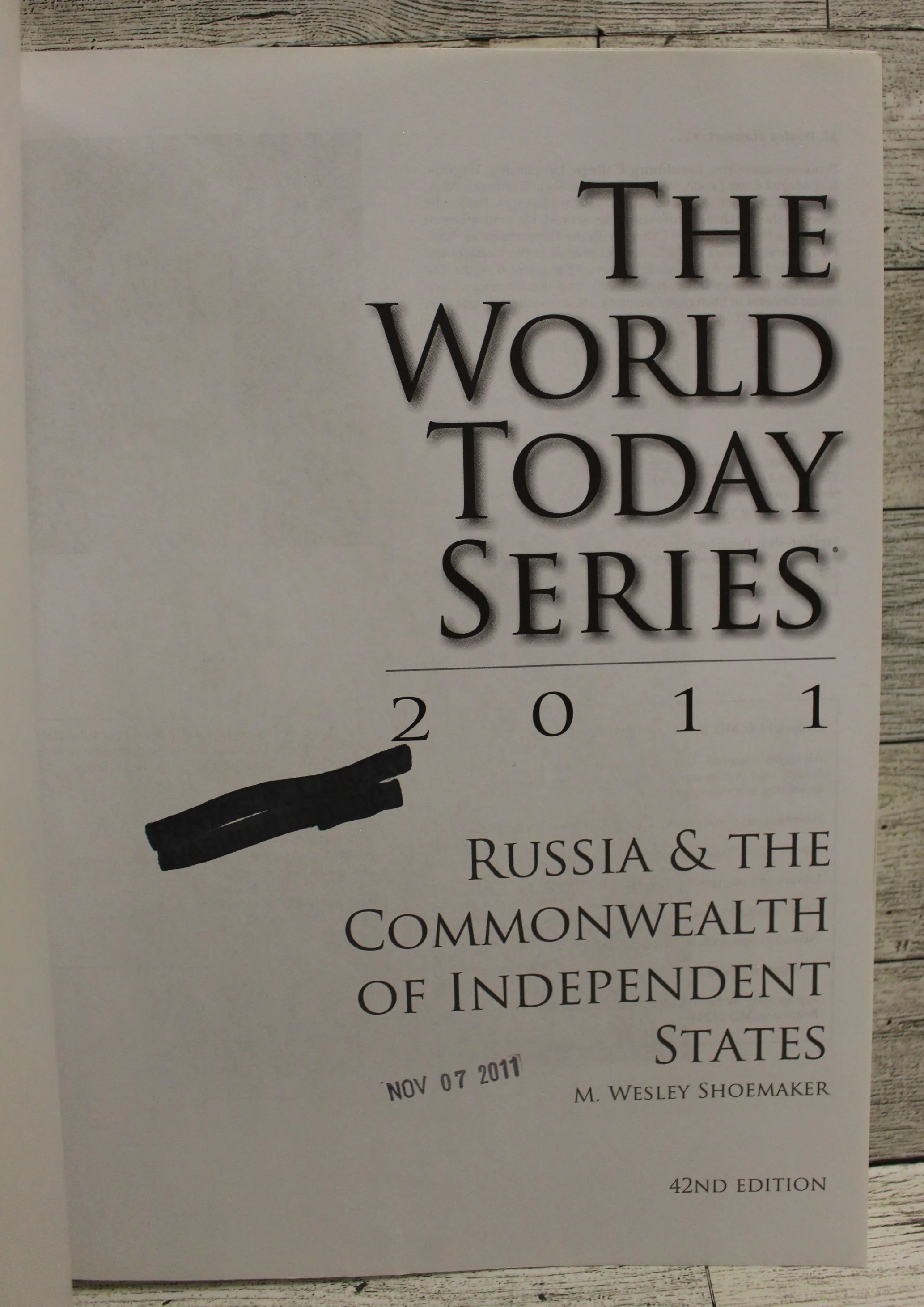 Russia And The Commonwealth Of Independent States 2011 - M. Wesley Shoemaker - Image 3