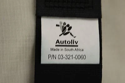 Safety Belt, Autoliv Vehicular, P/N03-321-0060, NSN 2540-01-547-6635, NEW! - Image 2