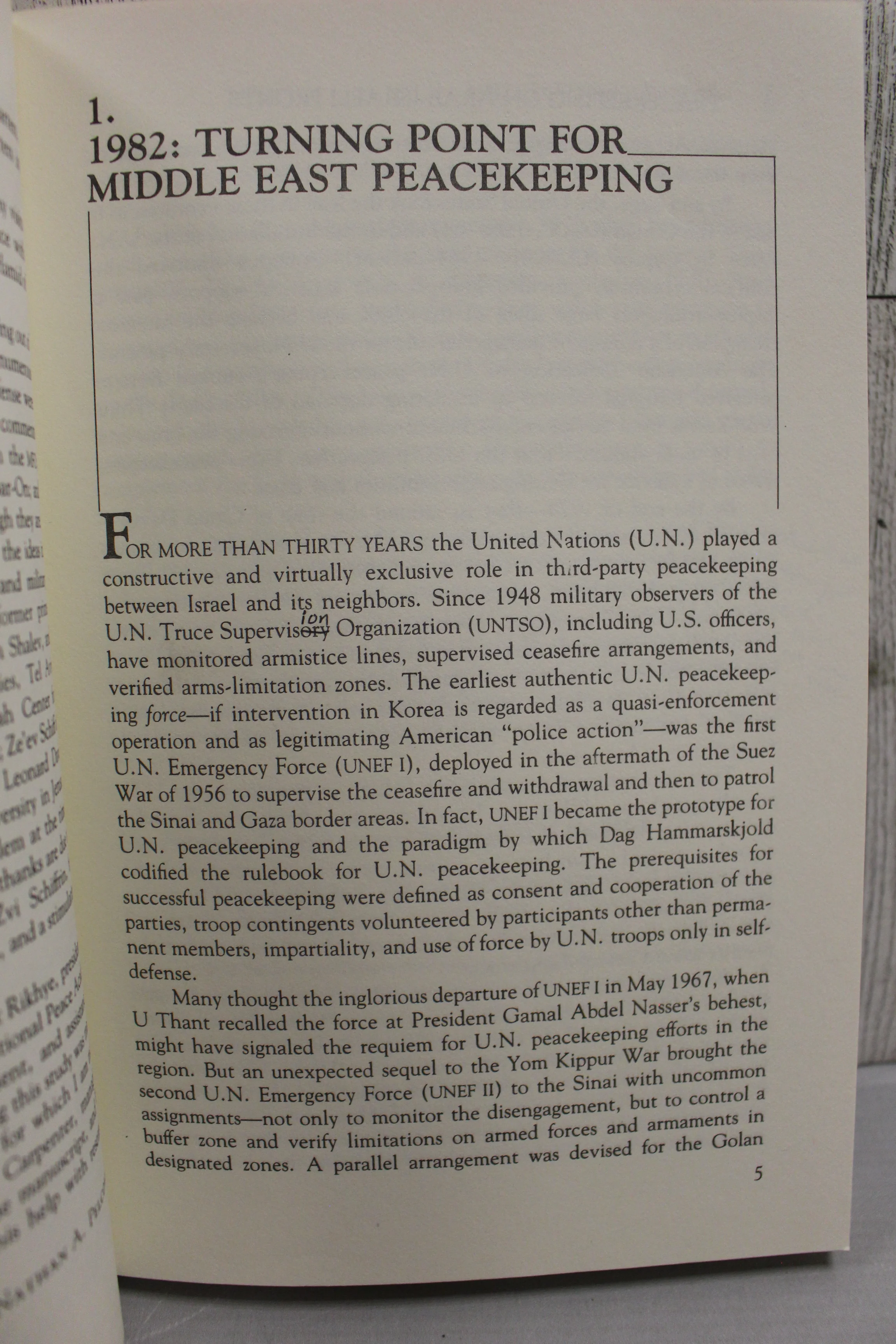 Sais Papers Peacekeeping on Arab-Israeli Fronts by Nathan A. Pelcovits - Image 7