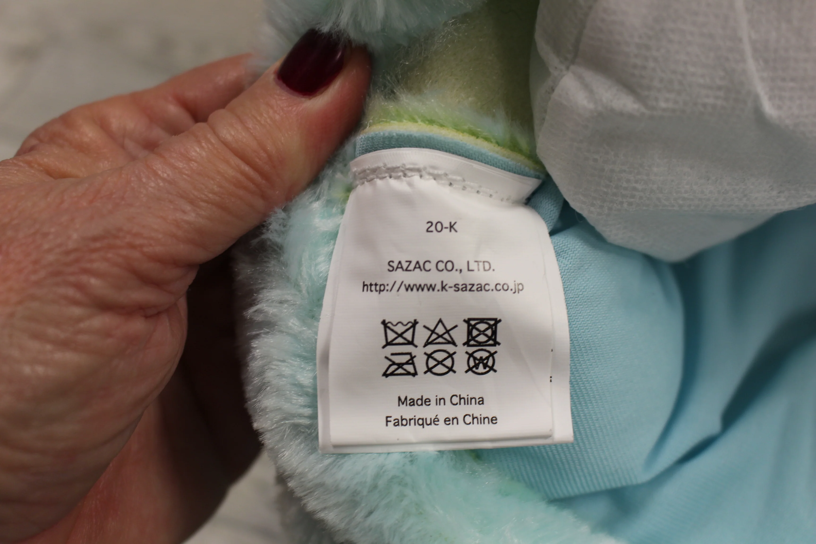 Sazac Plush Panda Bear Unicorn Mascot Head Mask - Used - Image 5