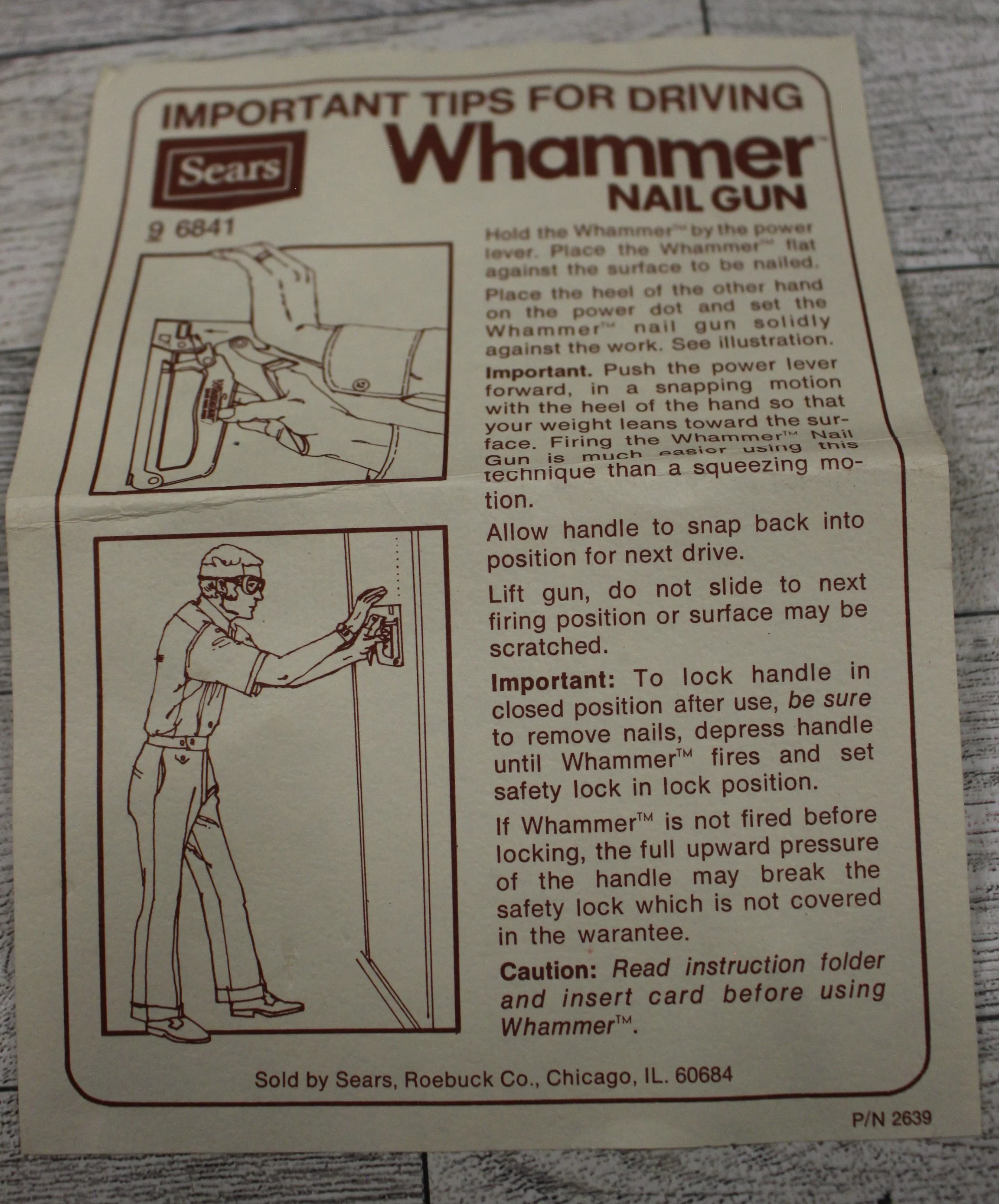 Sears Swingline Whammer 2001 Nail Gun - 96841 - New - Image 9