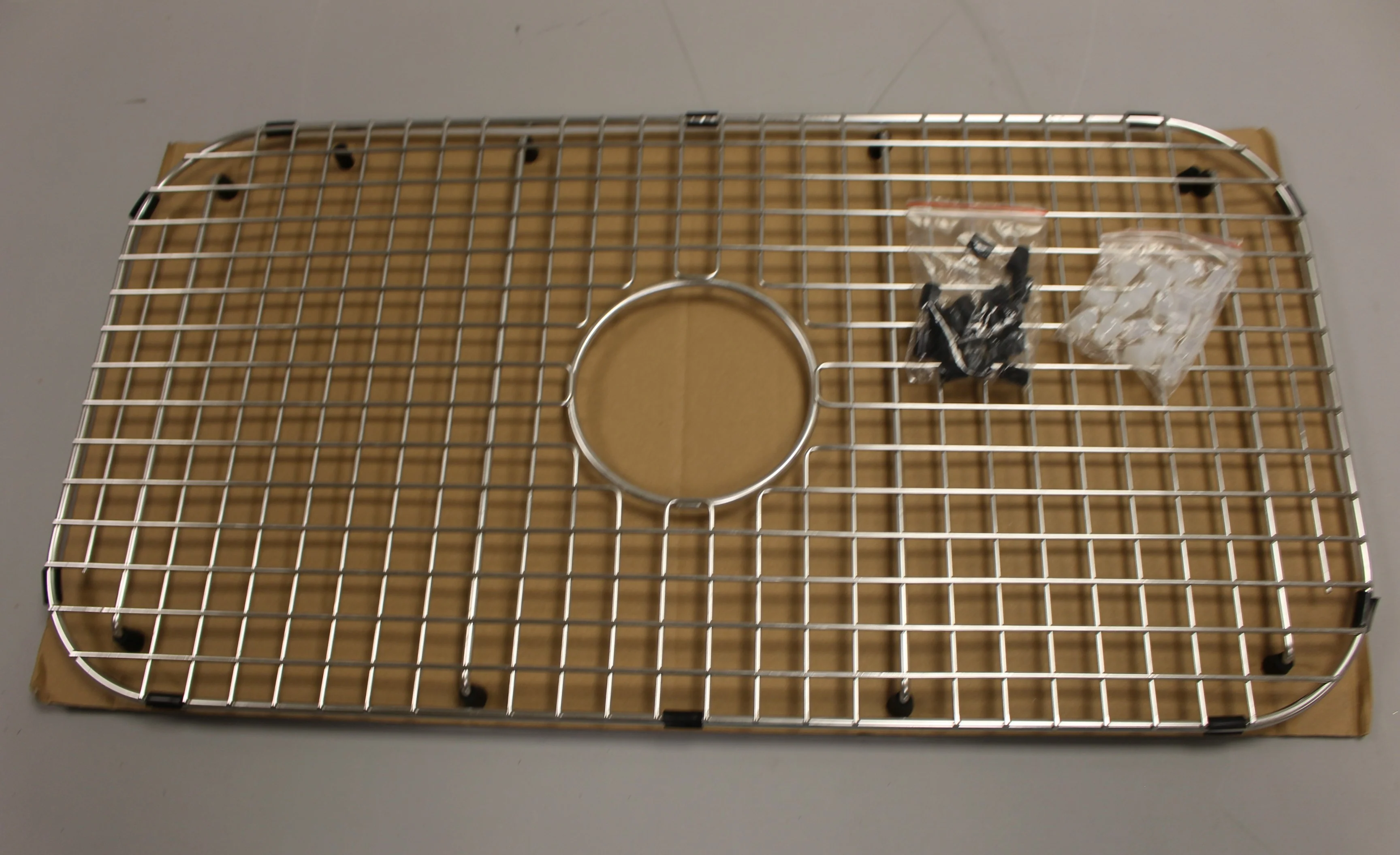 Serene Valley Sink Bottom Grid - 27-1/2" x 14-1/4" - Center Drain - New - Image 2