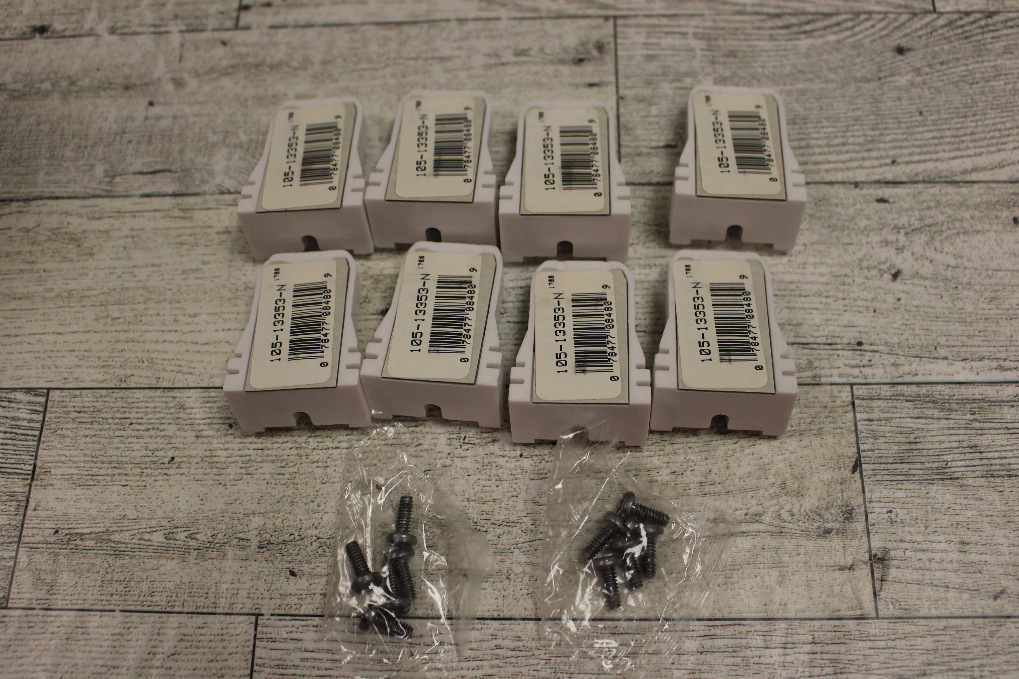 Set of 8 Leviton 105-13353-N Fluorescent Lampholder Pedestal Base - Open Box - Image 3