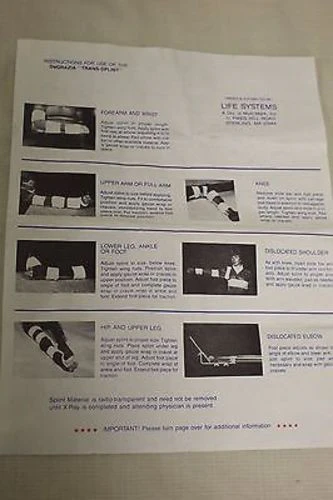 Set of Multi Purpose Aluminum Emergency Transport Splints, 6515-01-242-6726 NEW! - Image 6