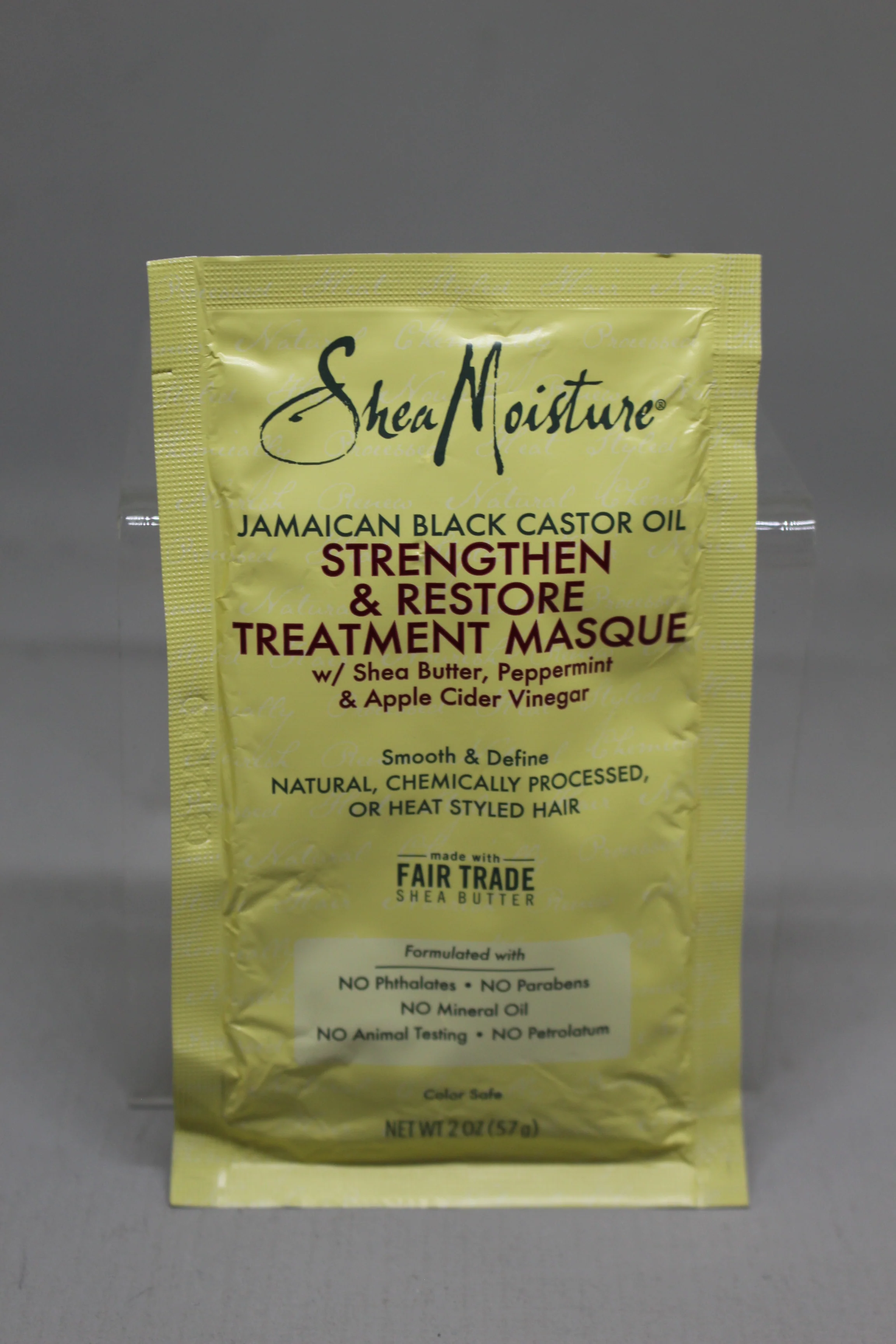 Shea Moisture Jamaican Black Castor Oil Treatment Masque - 2 oz. - New