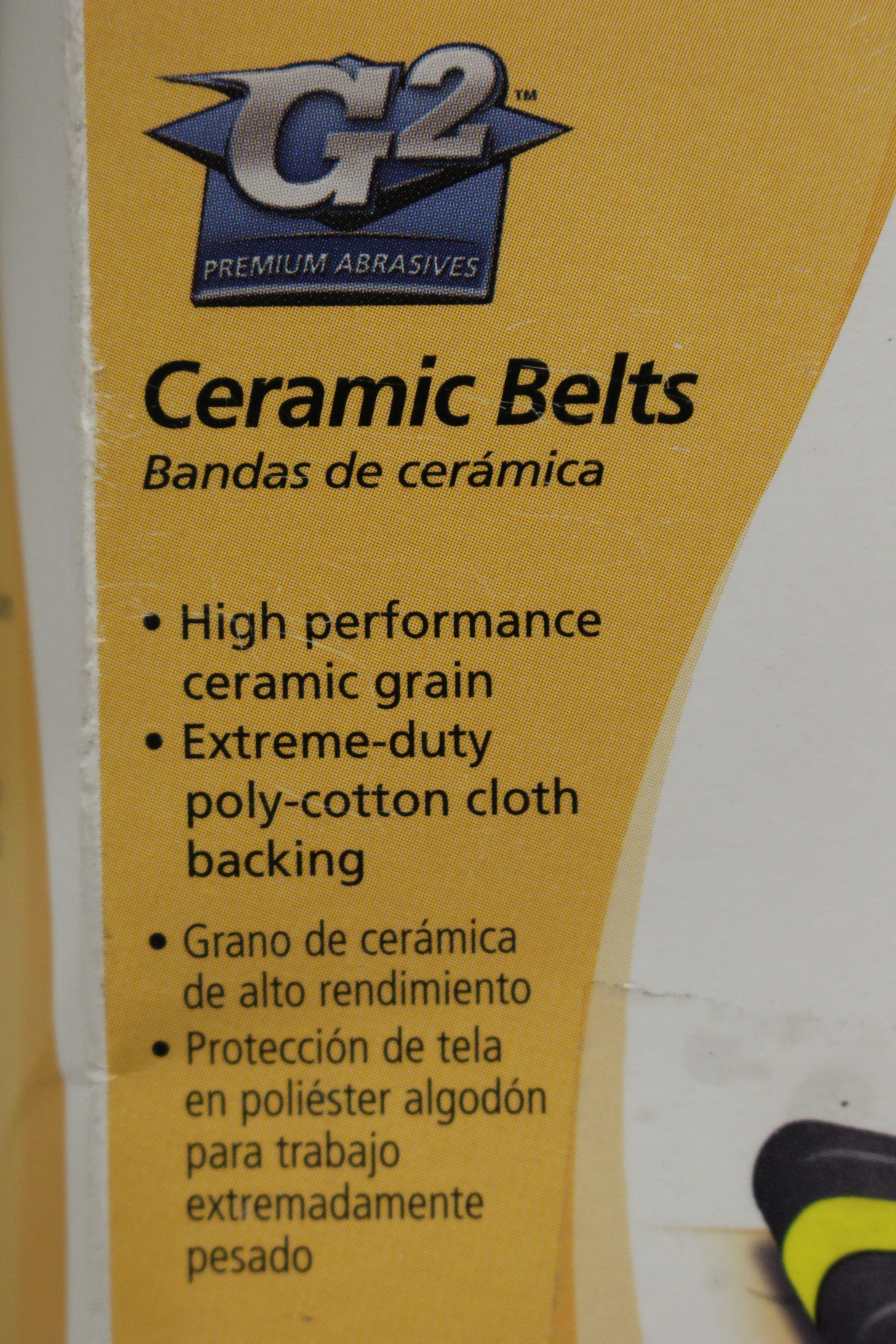 Shop Smith P120 Ceramic Belt - 12125 - 3" x 21" - Moderate Surface Prep -4 Belts - Image 6