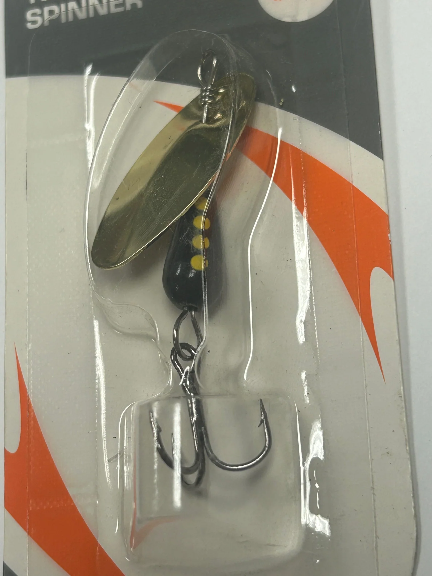 South Bend Fishing Techy Spinner - Black, Yellow, & Gold - Choose Weight - New - Image 2