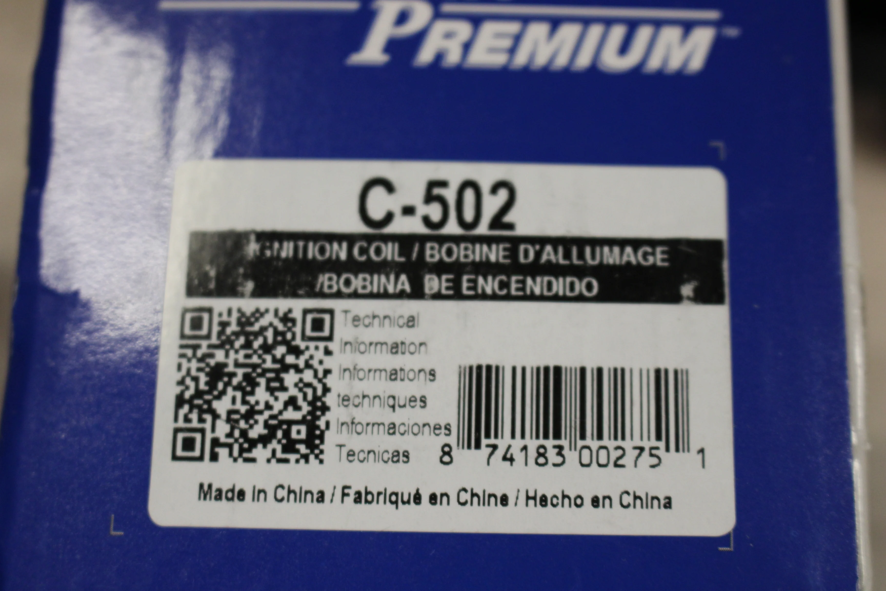 Spectra Precision C-502 Ignition Coil - New - Image 6
