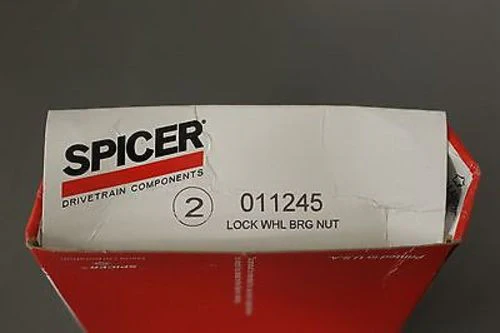 Spicer Drivetrain Components Lock Whl Brg Nut, PN 0011245, Set of 2, NEW! - Image 2