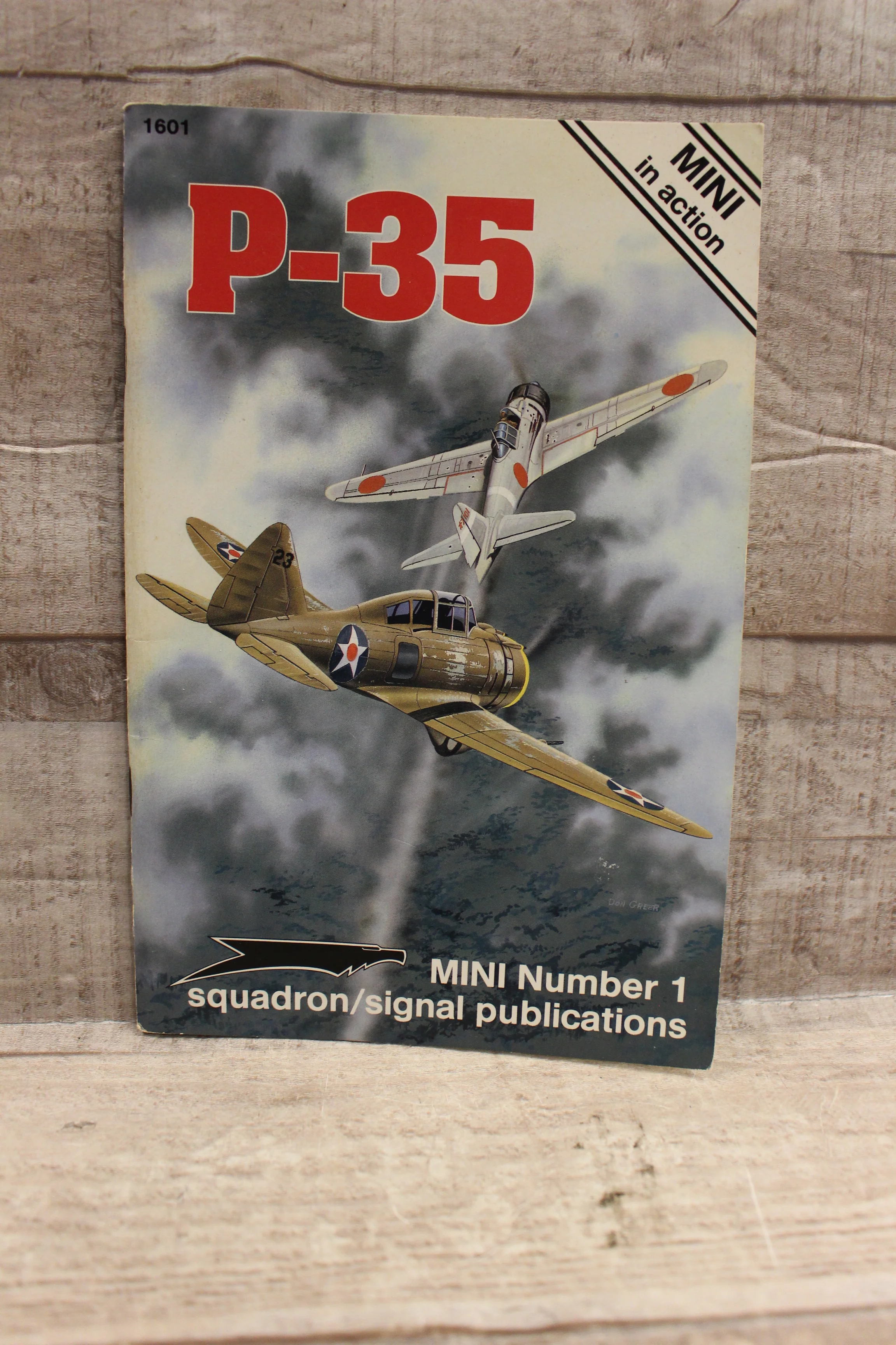 Squadron #1601 P-35 Mini In Action Squadron Signal -Used