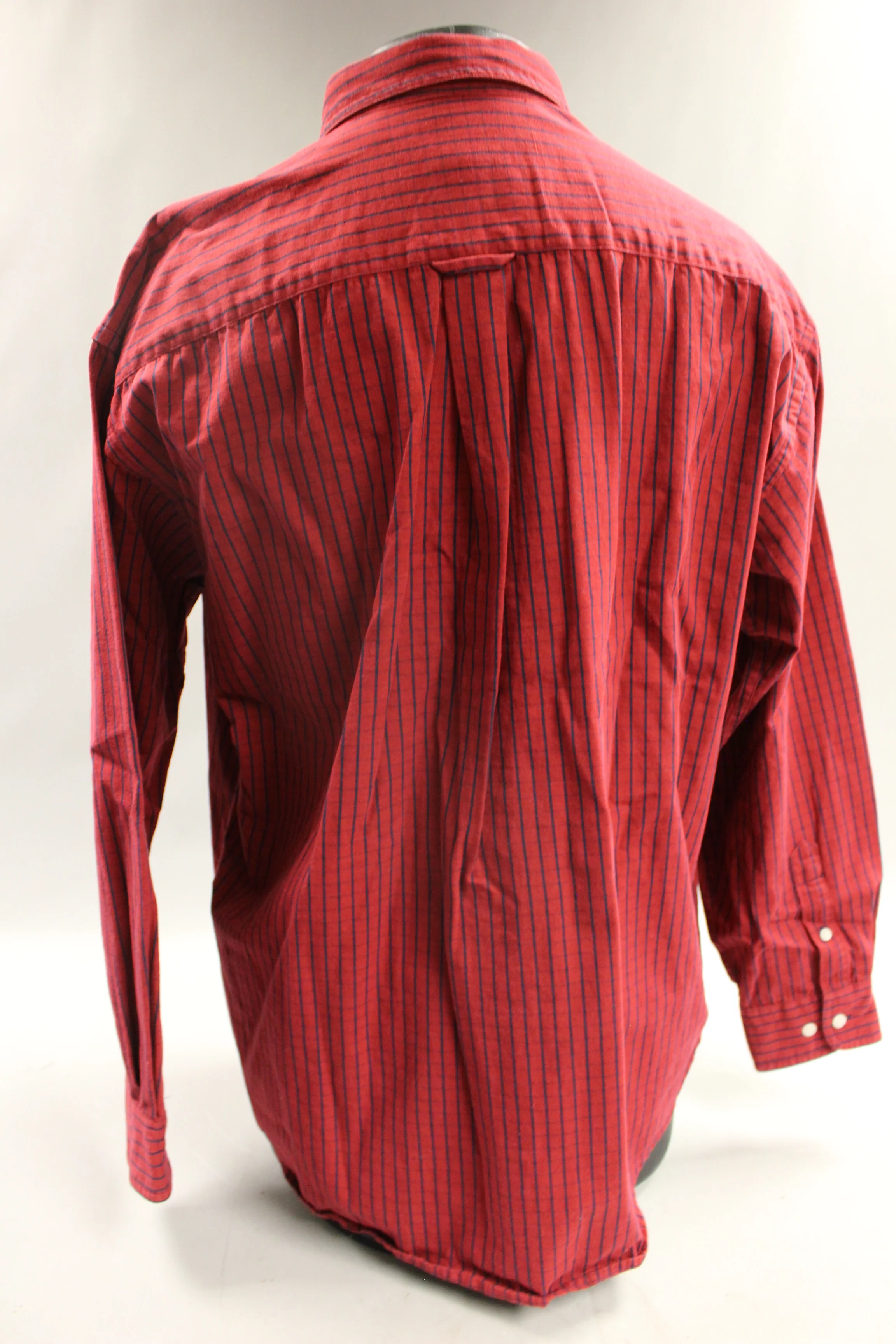 St. Johns Bay Red/Blue Long Sleeve Shirt - Large - Used - Image 3