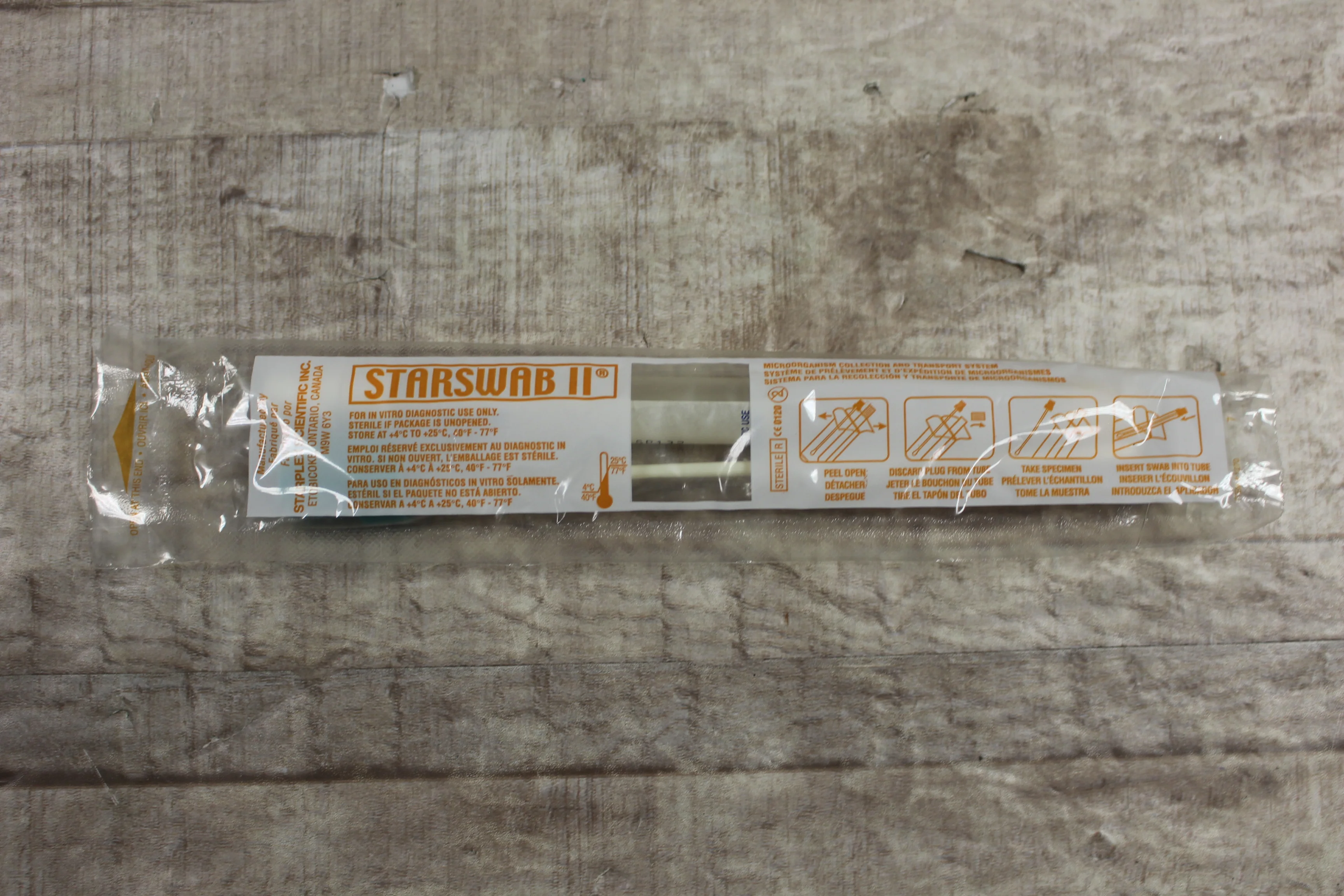 Starswab II Swab For Testing -New, Sealed