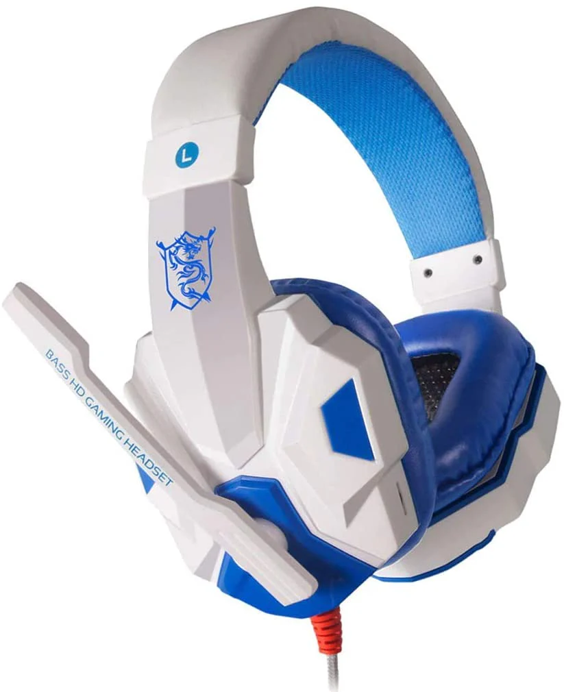 Stereo PC Bass HD Gaming Headset 3.5mm Headphones Stereo Bass Surround with LED - Image 2