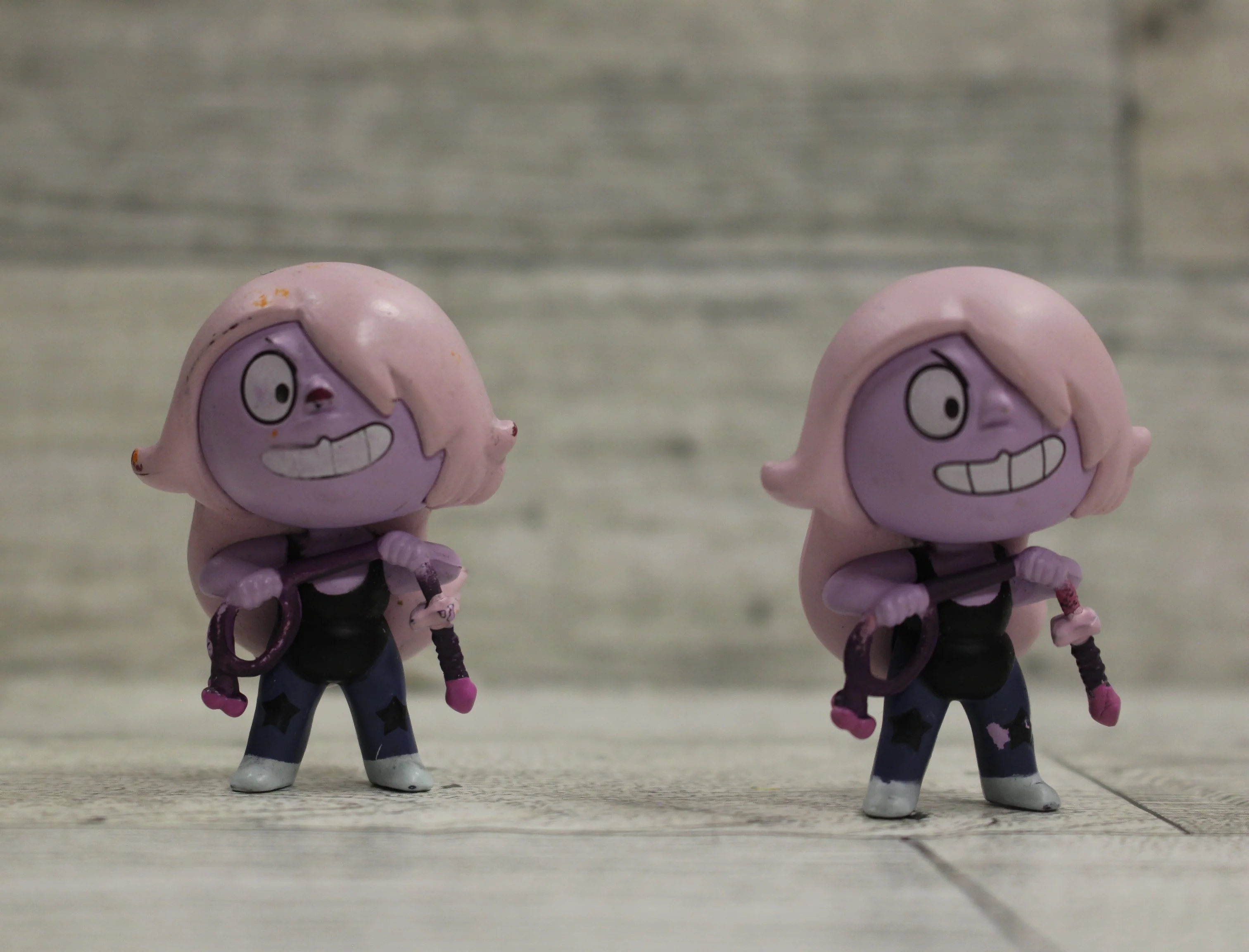 Steven Universe Amethyst with Whip Figurine - Set of 2 - Used - Image 3