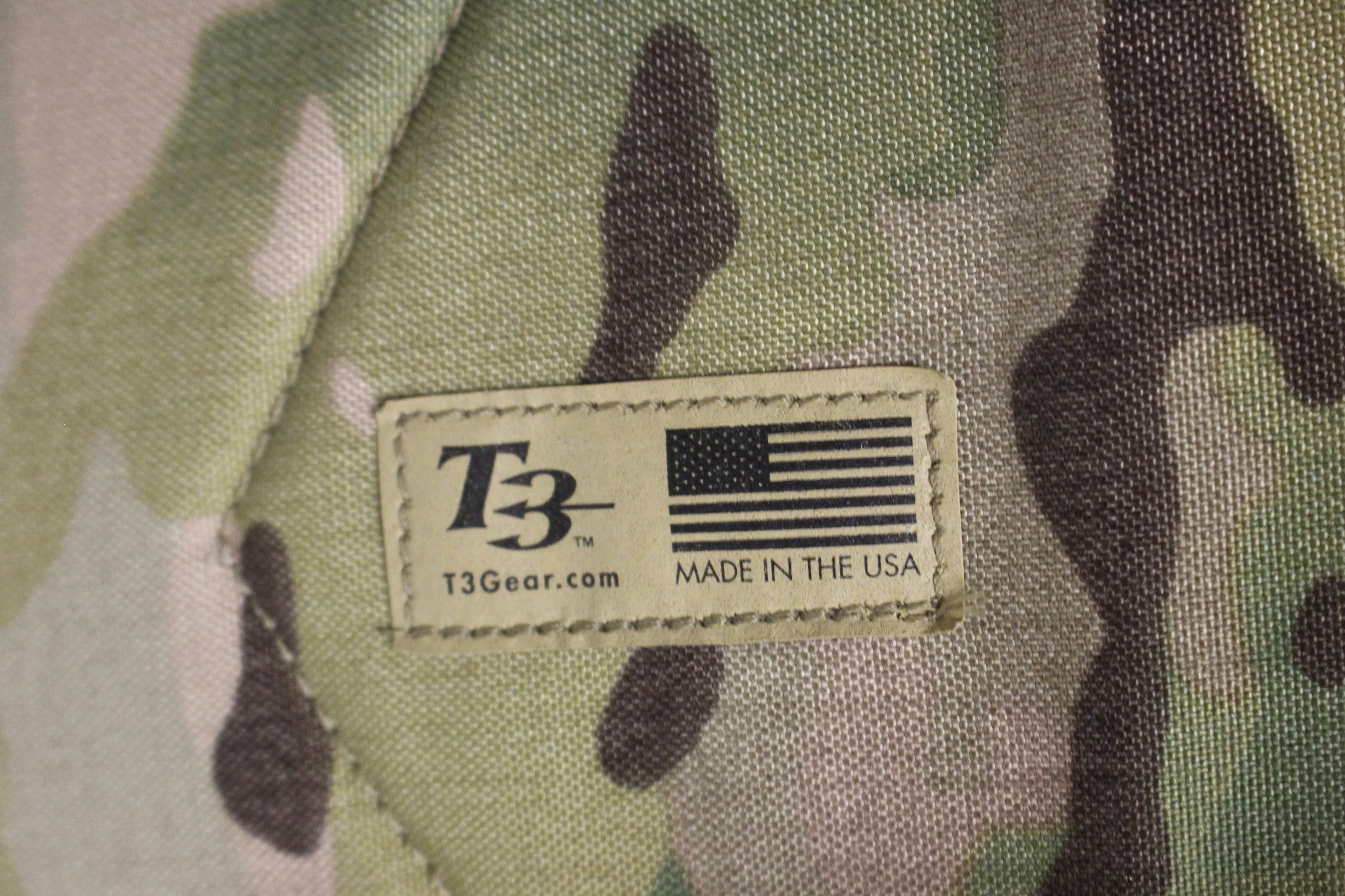 T3 Trident Tactical Cargo Duffle Bag with Shoulder Straps - Multicam - Used - Image 5