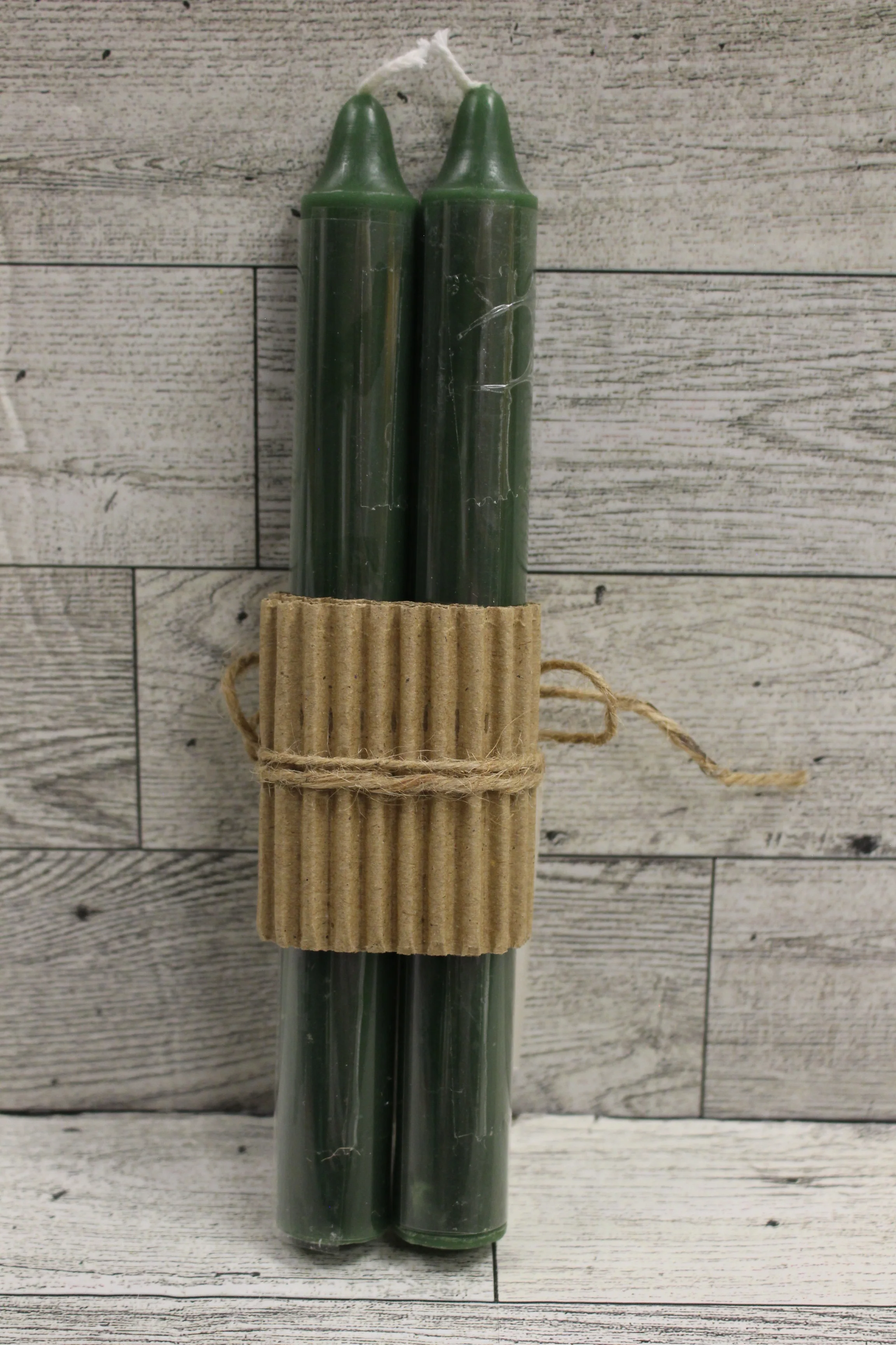 TAG Candlelight 8" Taper Candle - Unscented - Green - New - Image 5