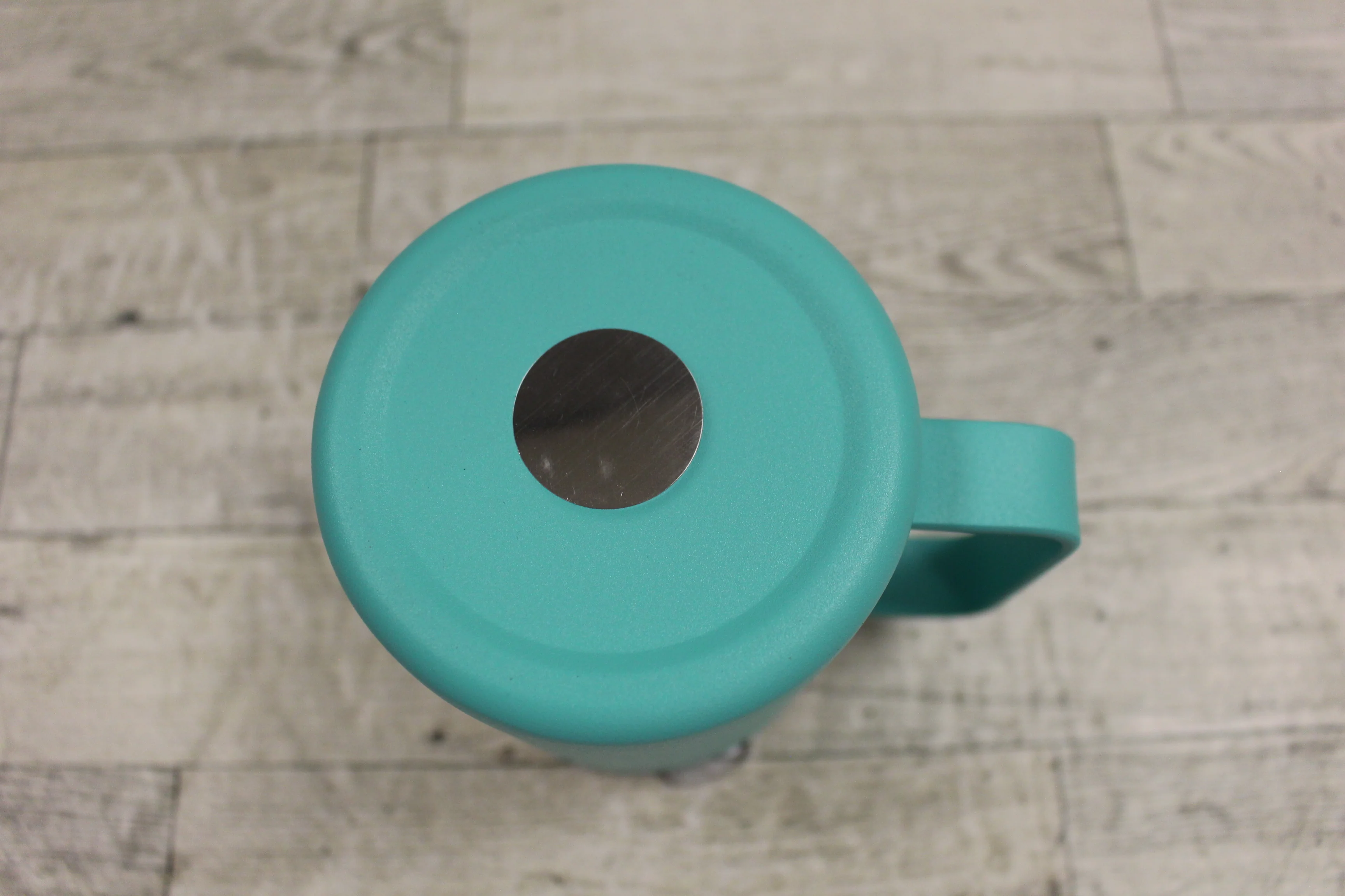 Teachers Plant Seeds That Grow Forever Insulated Metal Coffee Mug - Teal - Used - Image 4