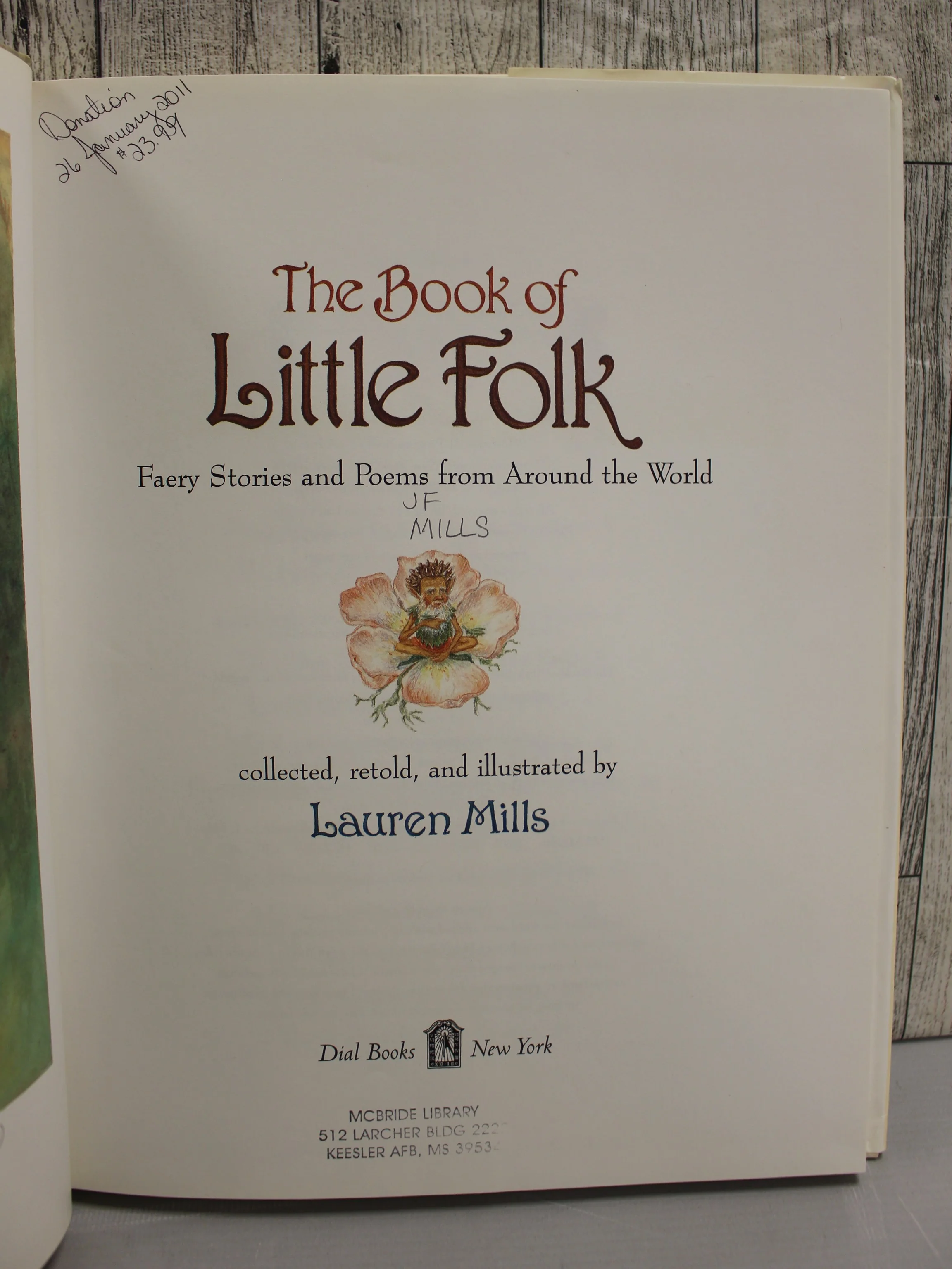 The Book of Little Folk - Faery Stories and Poems - Lauren Mills - Image 2