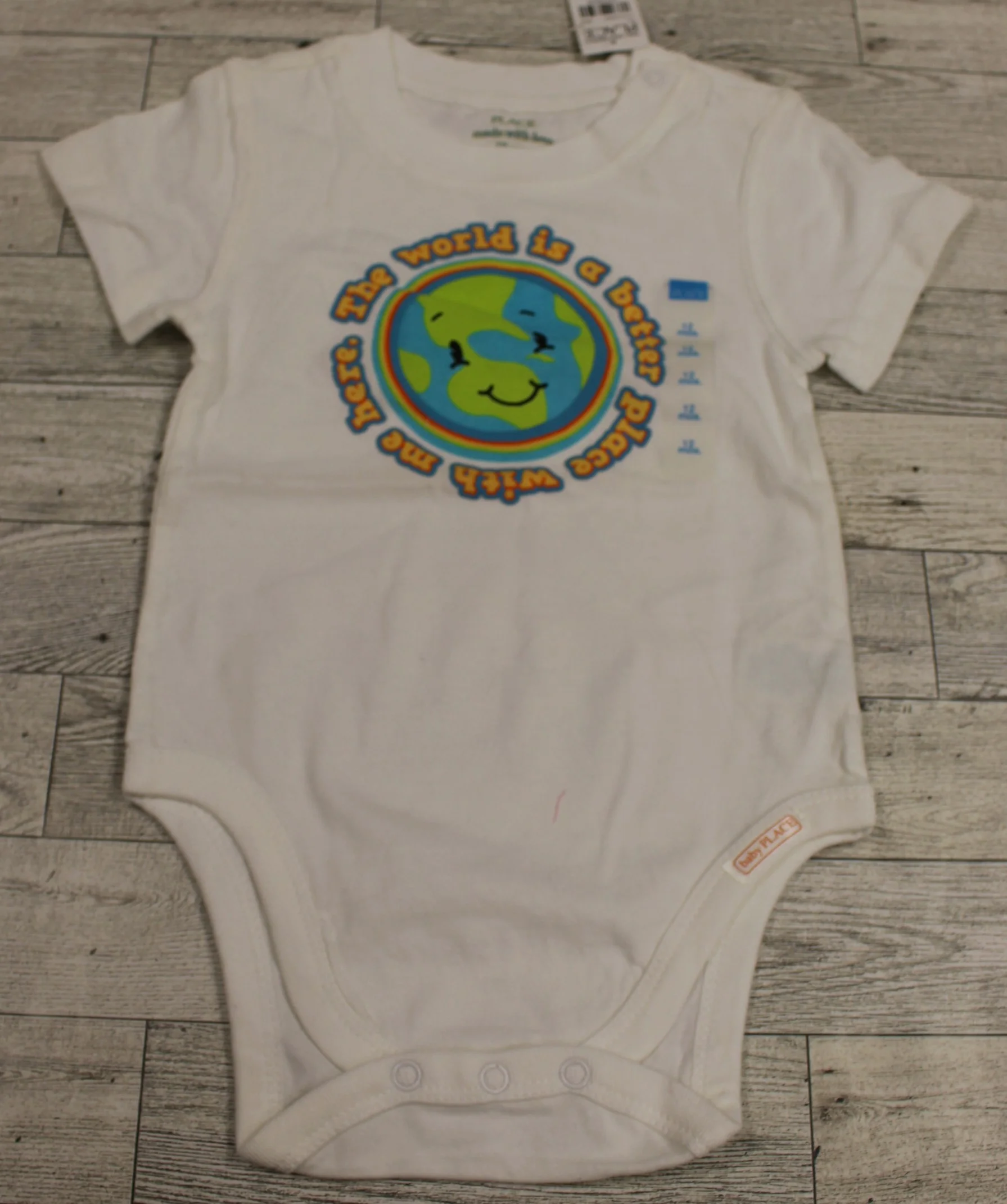 The Children's Place Short Sleeve Body Suits - 12 Months - Choose Design - New - Image 6