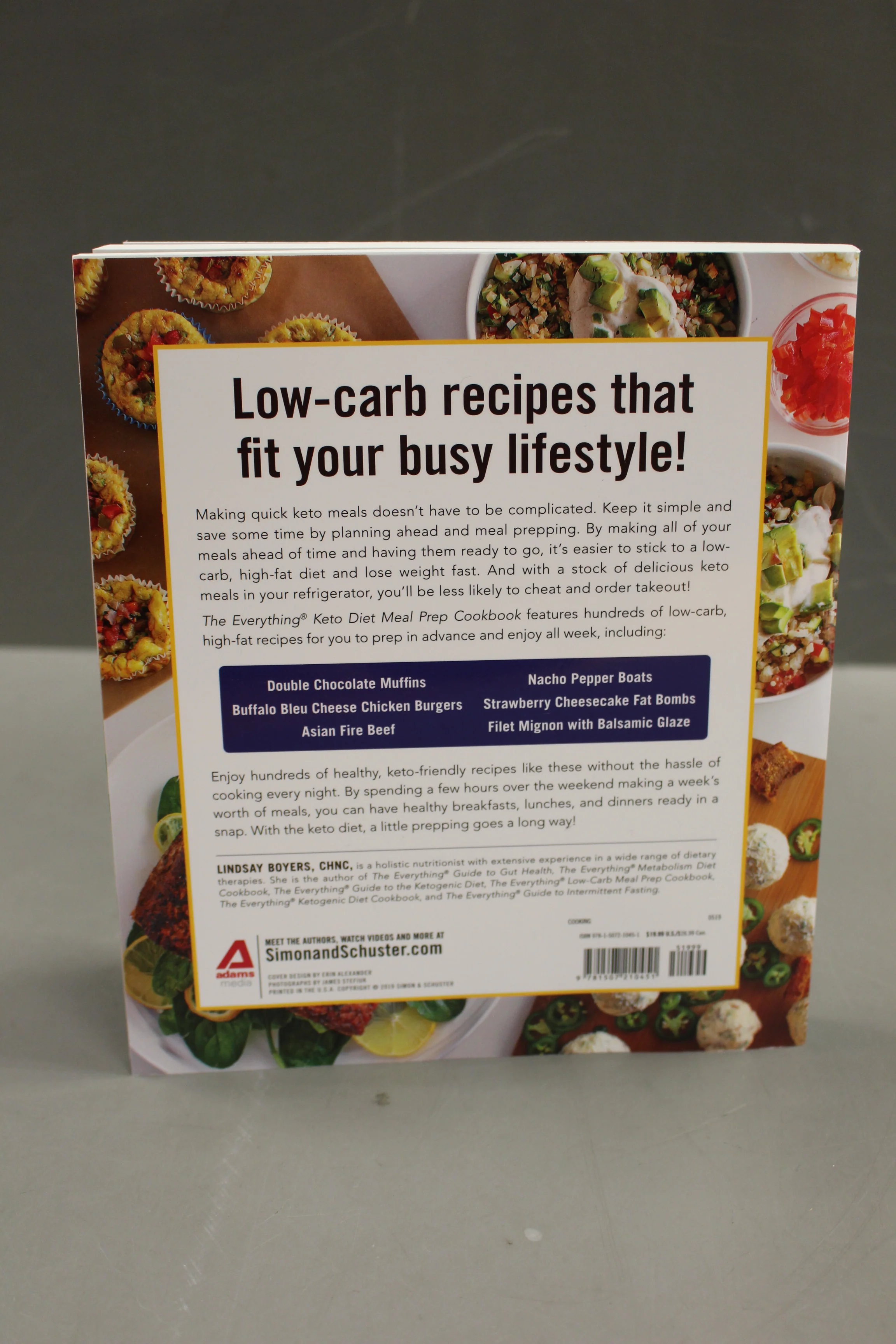 The Everything Keto Diet Meal Prep Cookbook, Lindsay Boyers, CHNC, New - Image 2