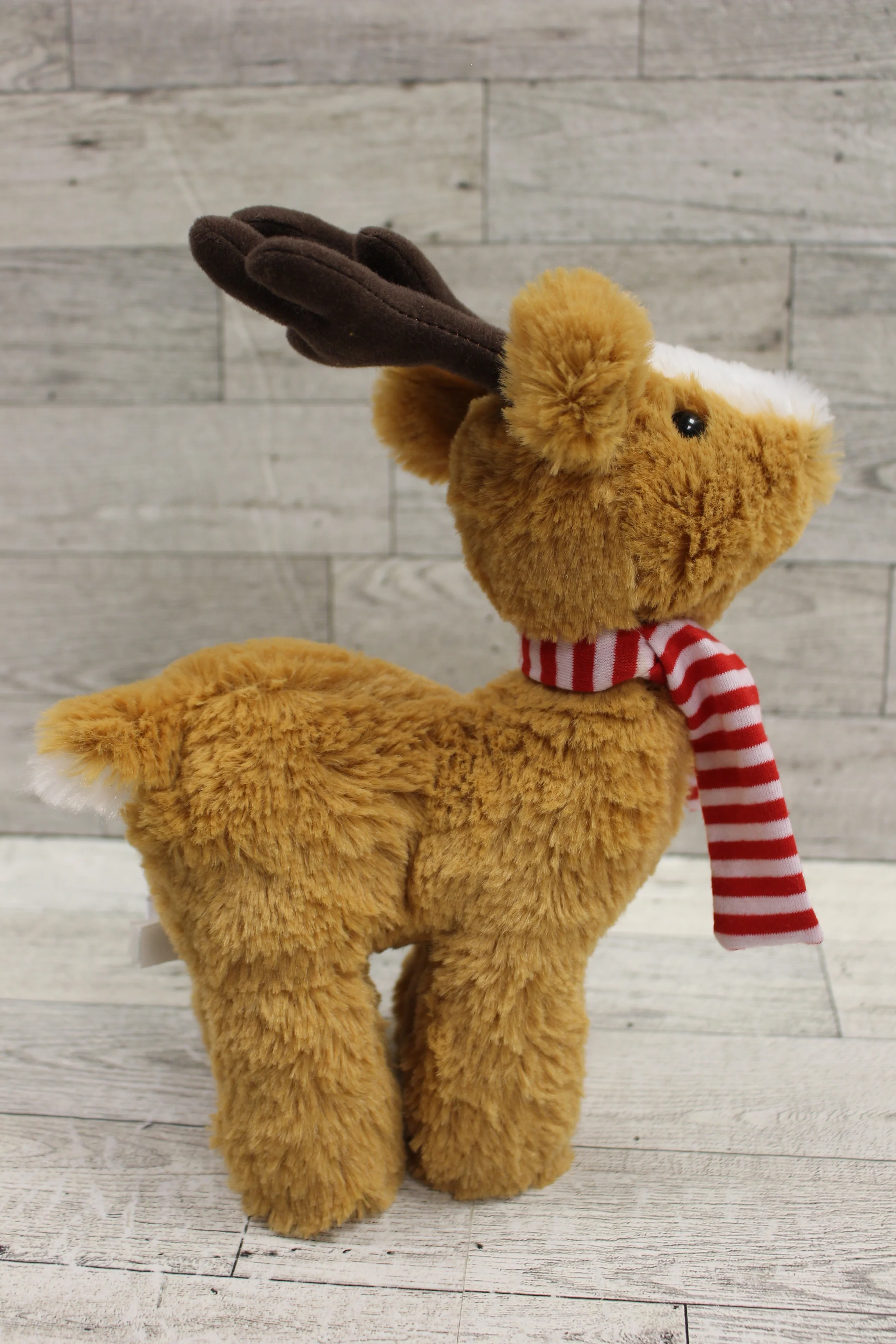 The Manhattan Toy Company 9" Plush Reindeer with Scarf - Used - Image 2