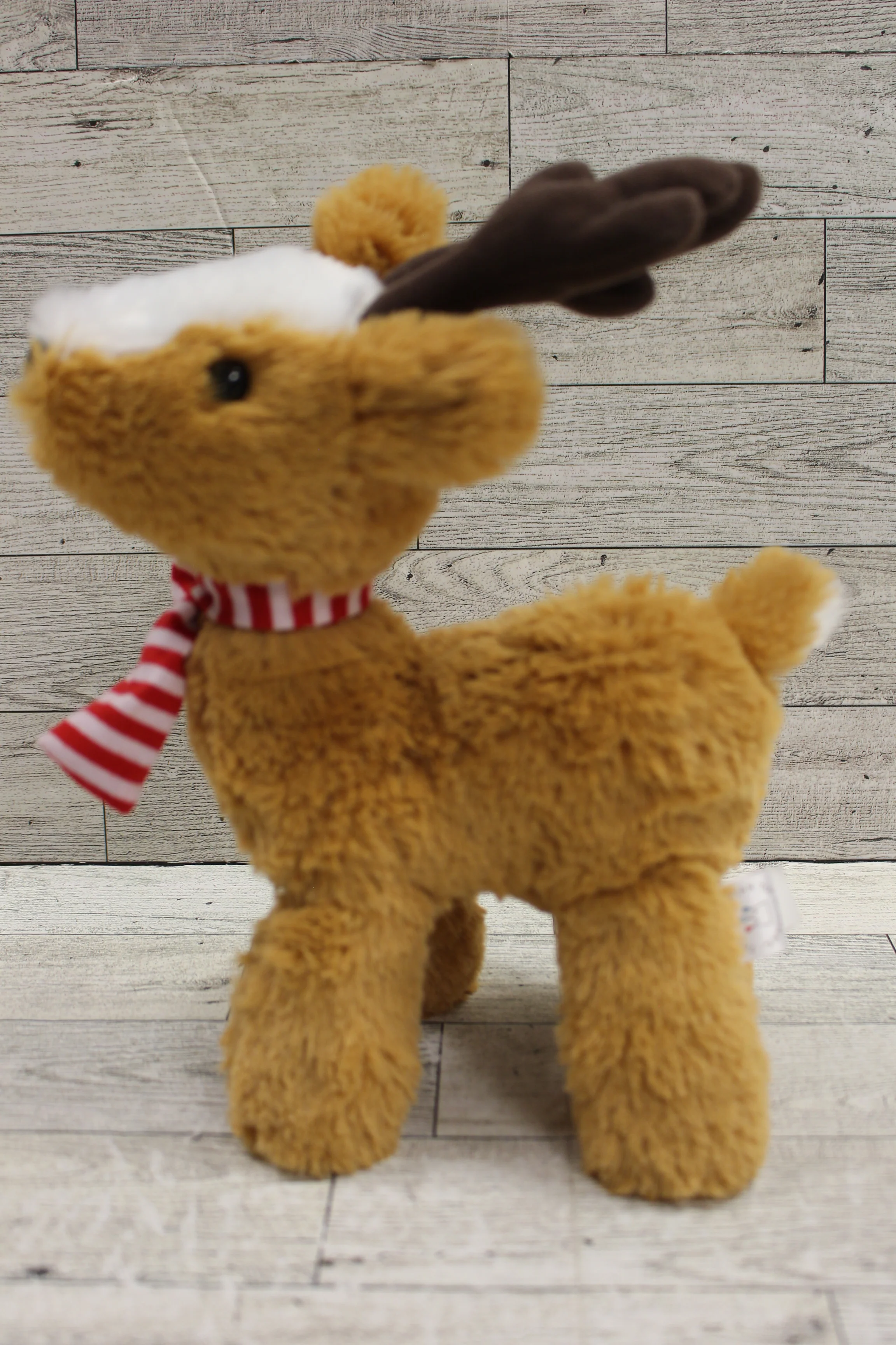 The Manhattan Toy Company 9" Plush Reindeer with Scarf - Used - Image 5