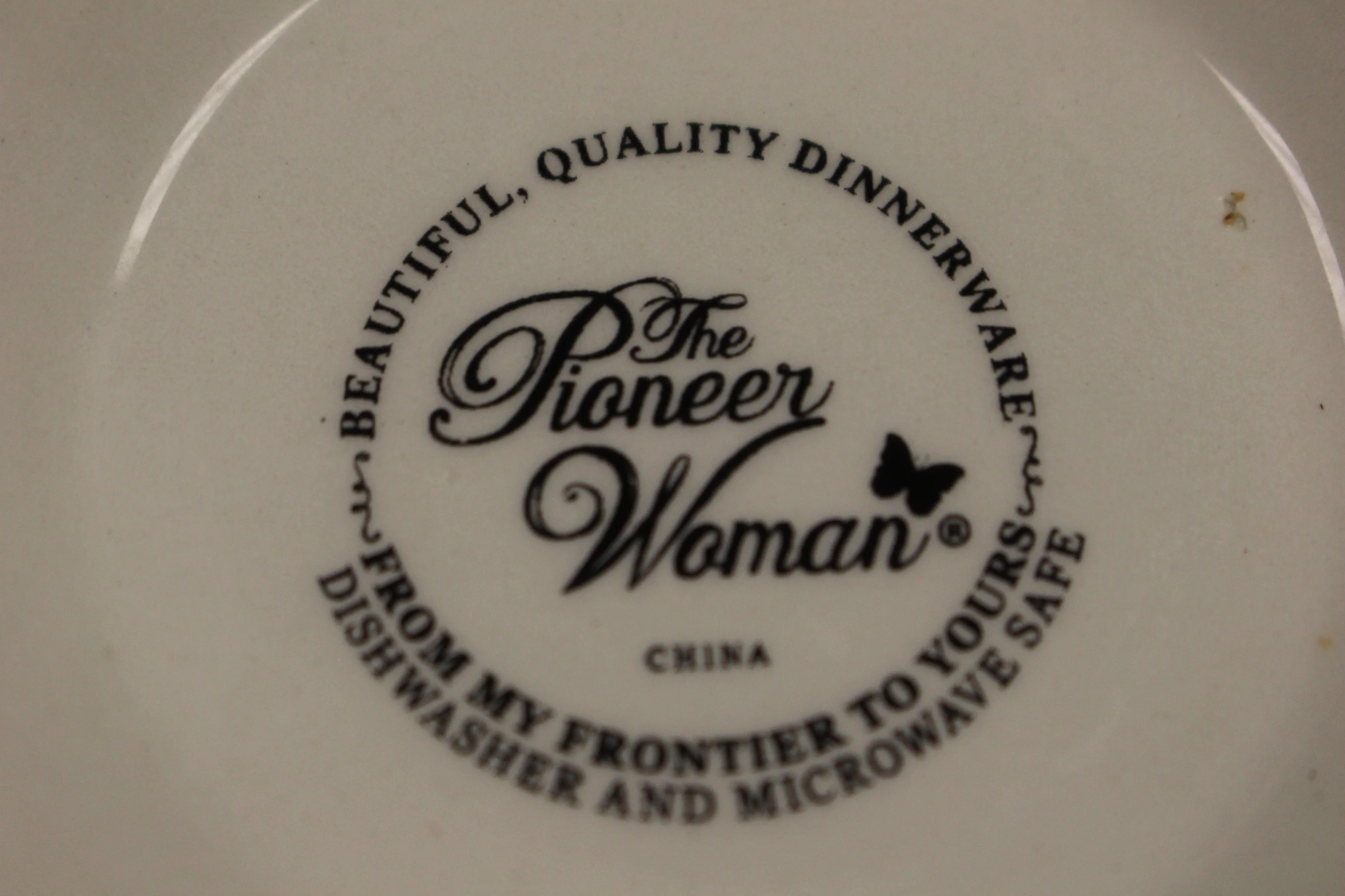 The Pioneer Woman Cereal Bowl - Footed with Flowers - 6" - Used - Image 4