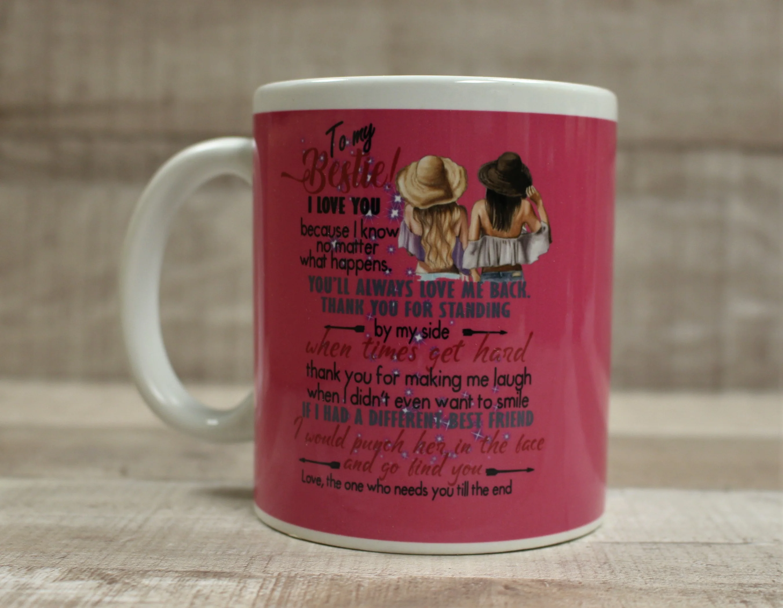 To My Bestie Best Friend Coffee Mug Gift For BFF - 11 oz - New - Image 2