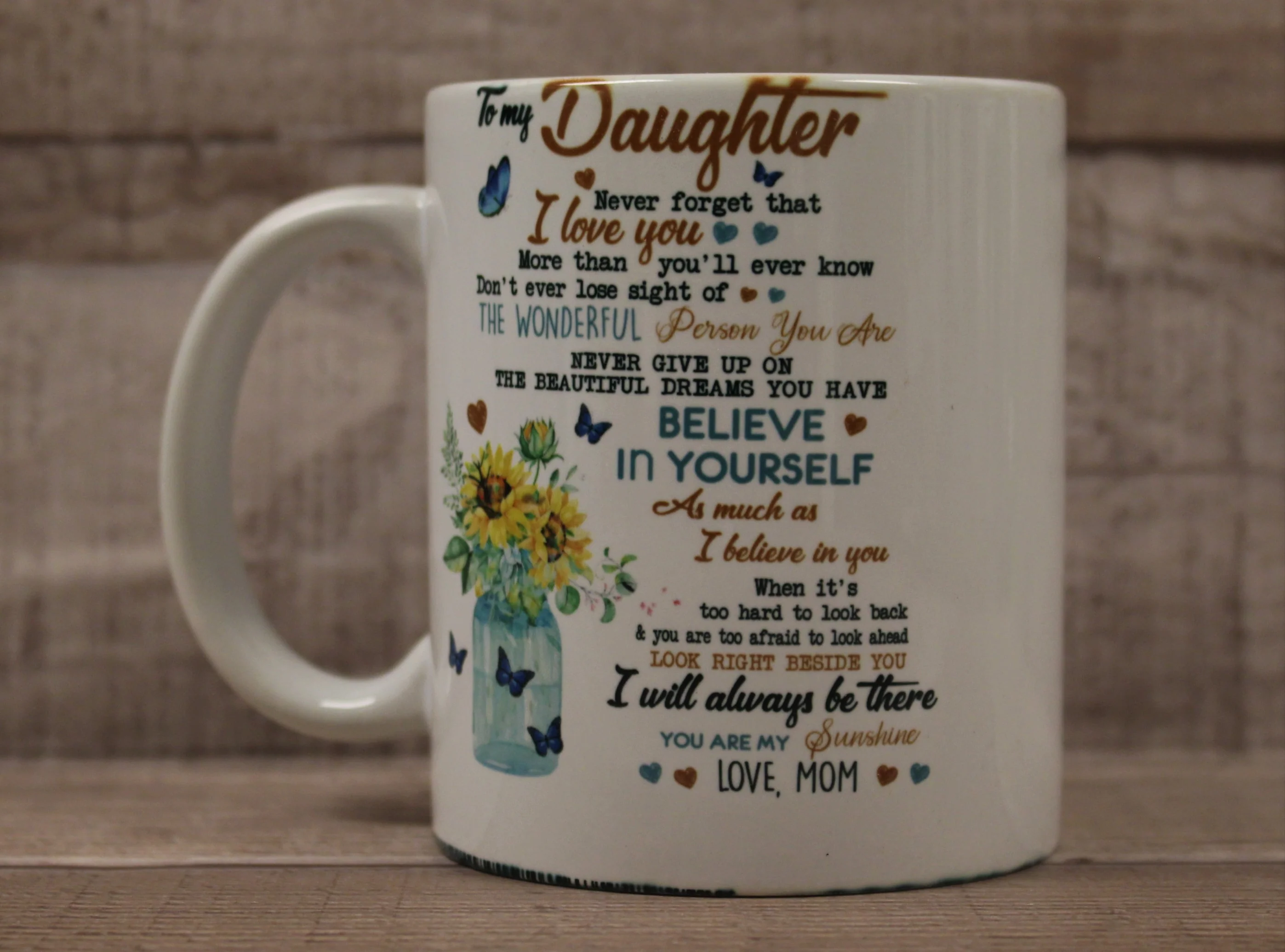 To My Daughter / Granddaughter Coffee Cup Mug - Choose Design - New - Image 4