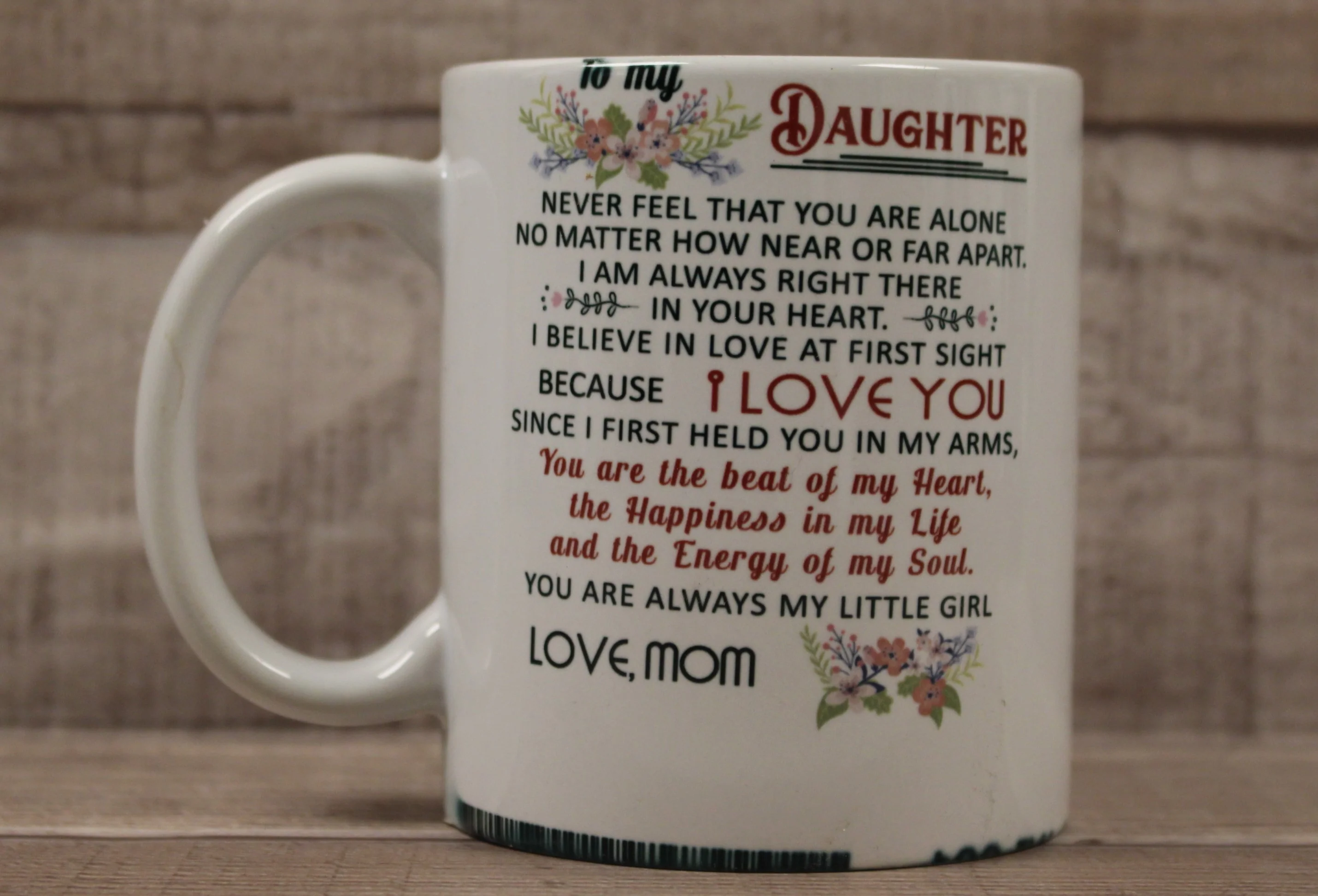 To My Daughter / Granddaughter Coffee Cup Mug - Choose Design - New - Image 5