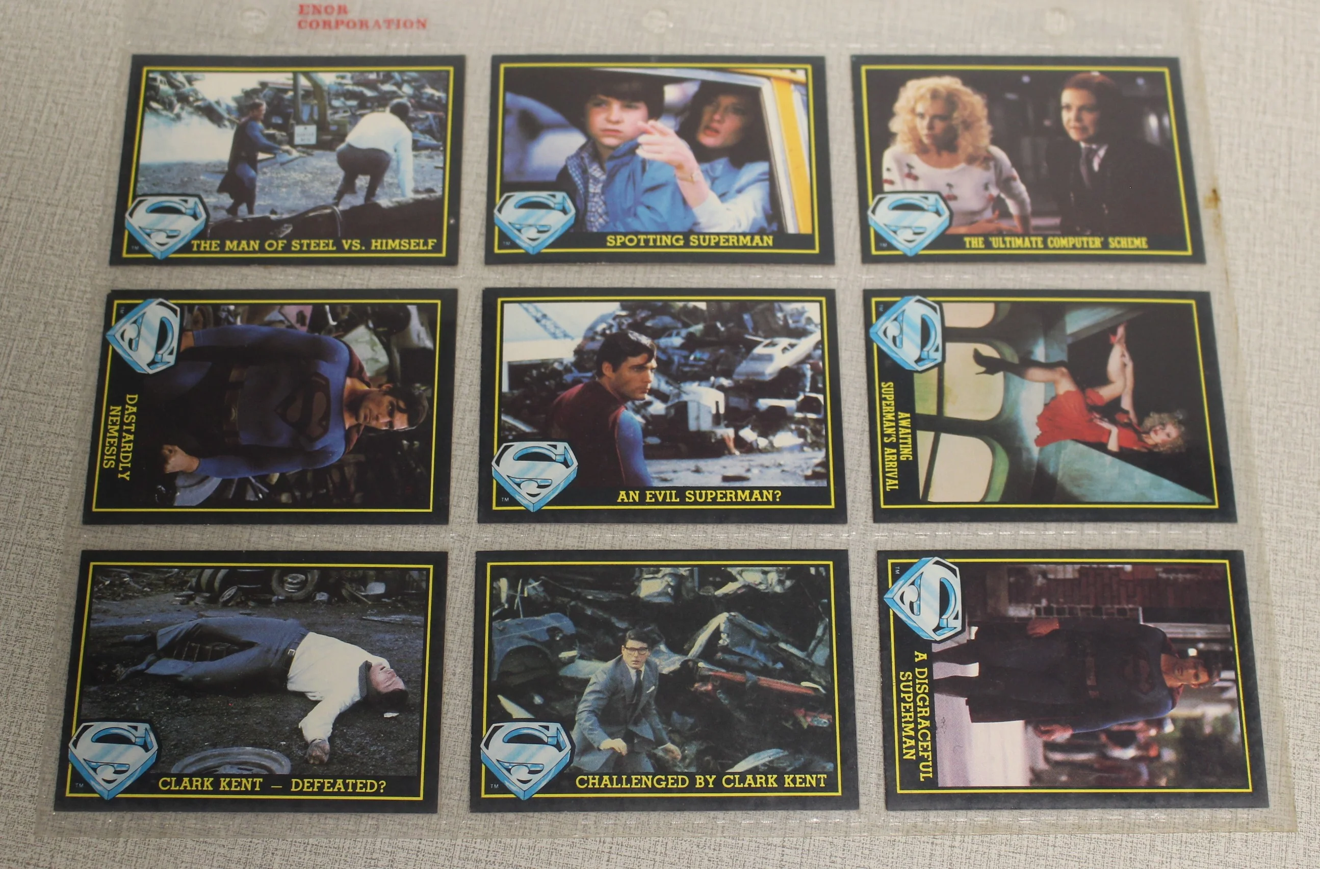 Topps 1983 Superman III Trading Cards - You Pick Sleeve - Image 8