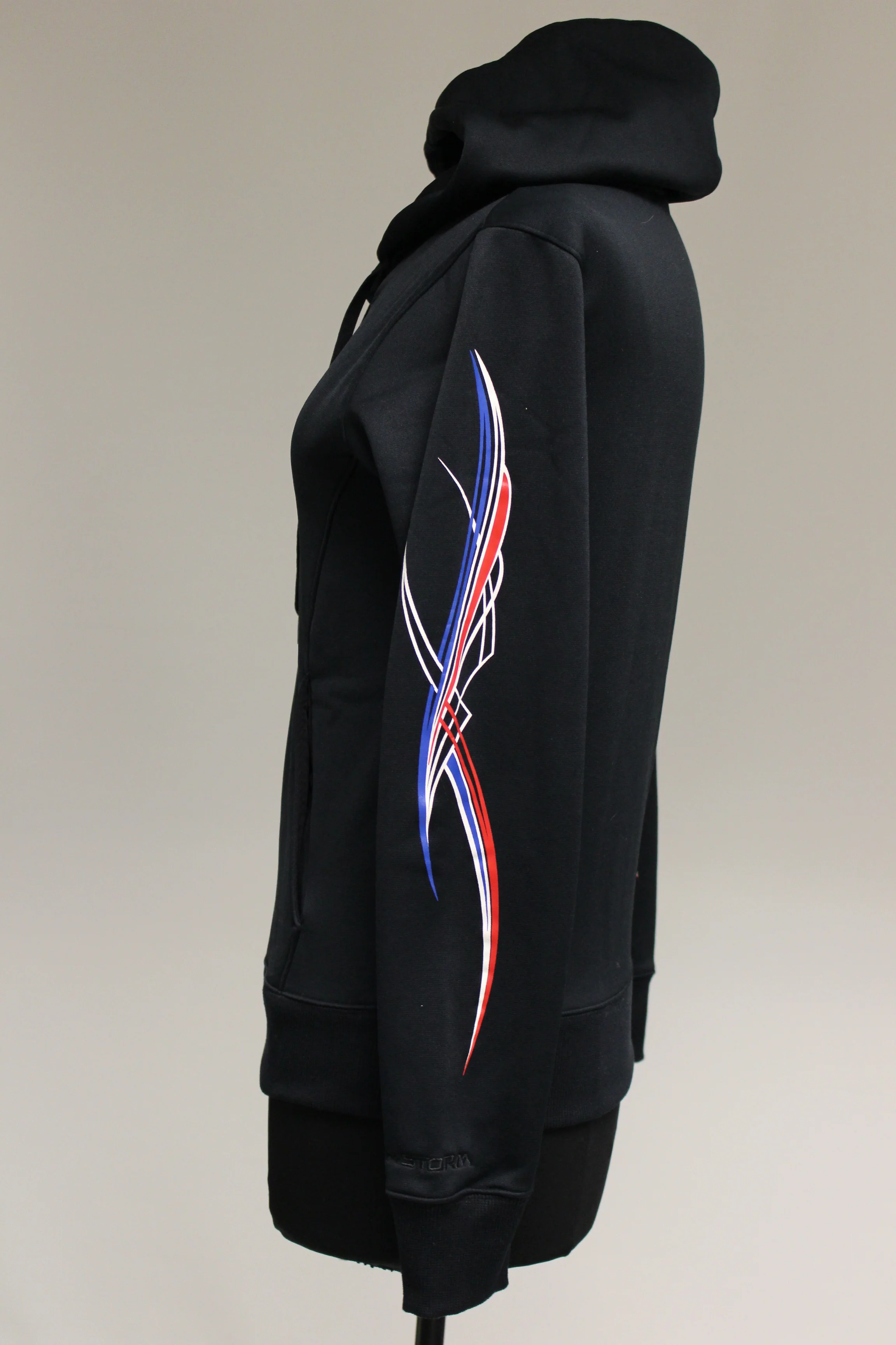 Under Armor Storm USA Cold Gear Hoodie, Size: X Small, RW&B on Sleeves - Image 2