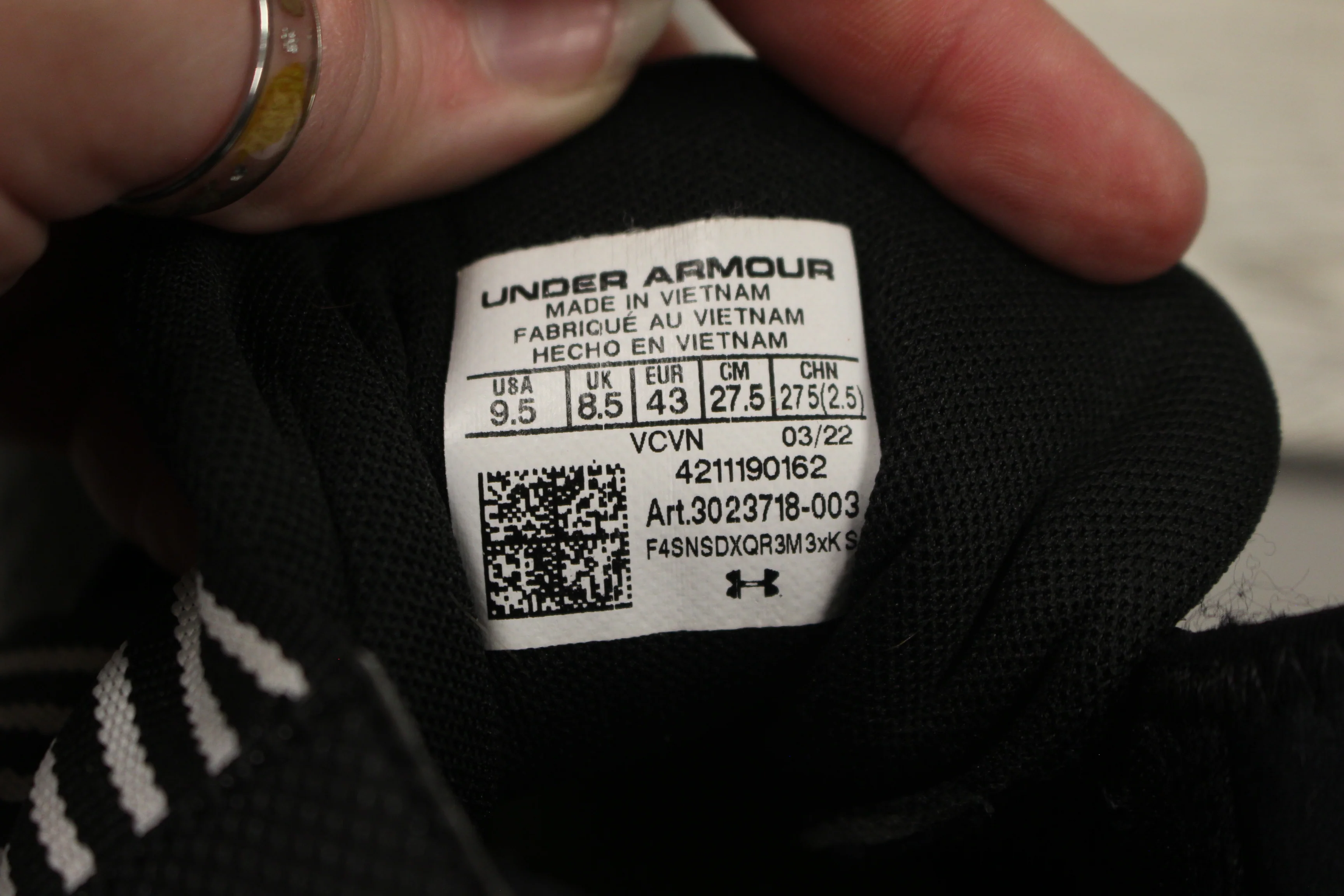 Under Armour UAF Football Cleats Shoe - Size 9.5 - Used - Image 2