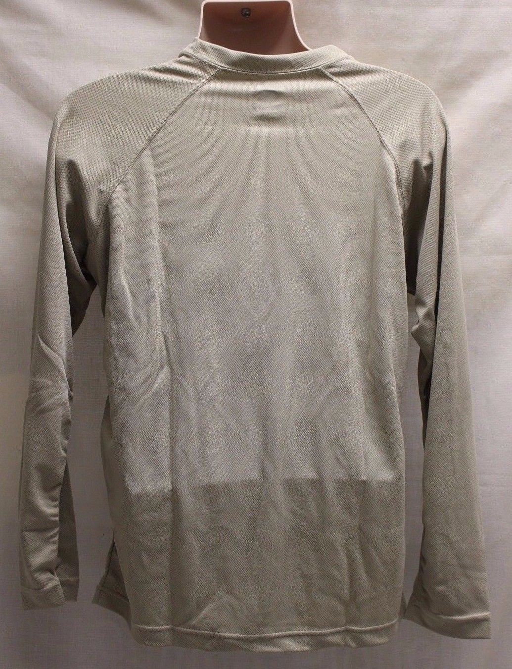 UNITED Mens Long Sleeve Midweight Long John Shirt - Large - Desert Sand - Used - Image 2