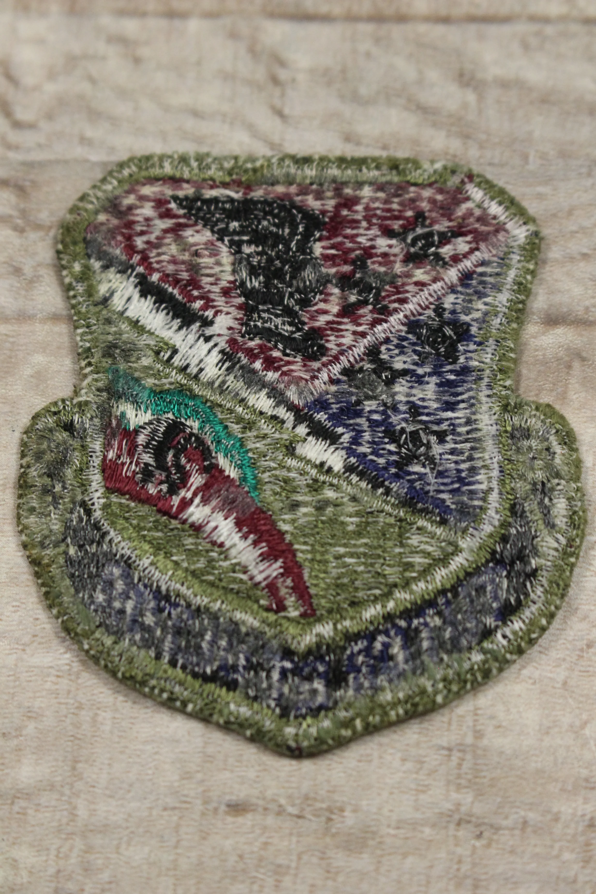 United States Air Force 49th Pursuit Group "Tutor El Ultor" Sew On Patch -Used - Image 2