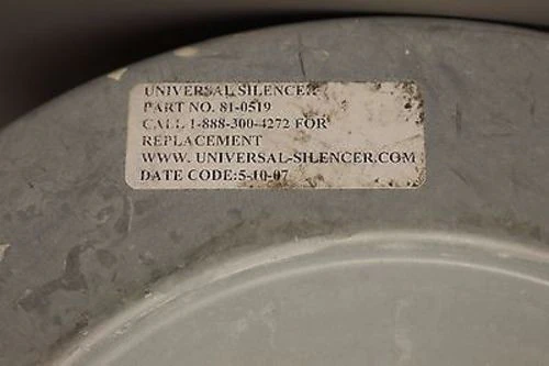 Universal Silencer Intake Air Filter, NSN 2940-01-535-8206, NEW! - Image 5