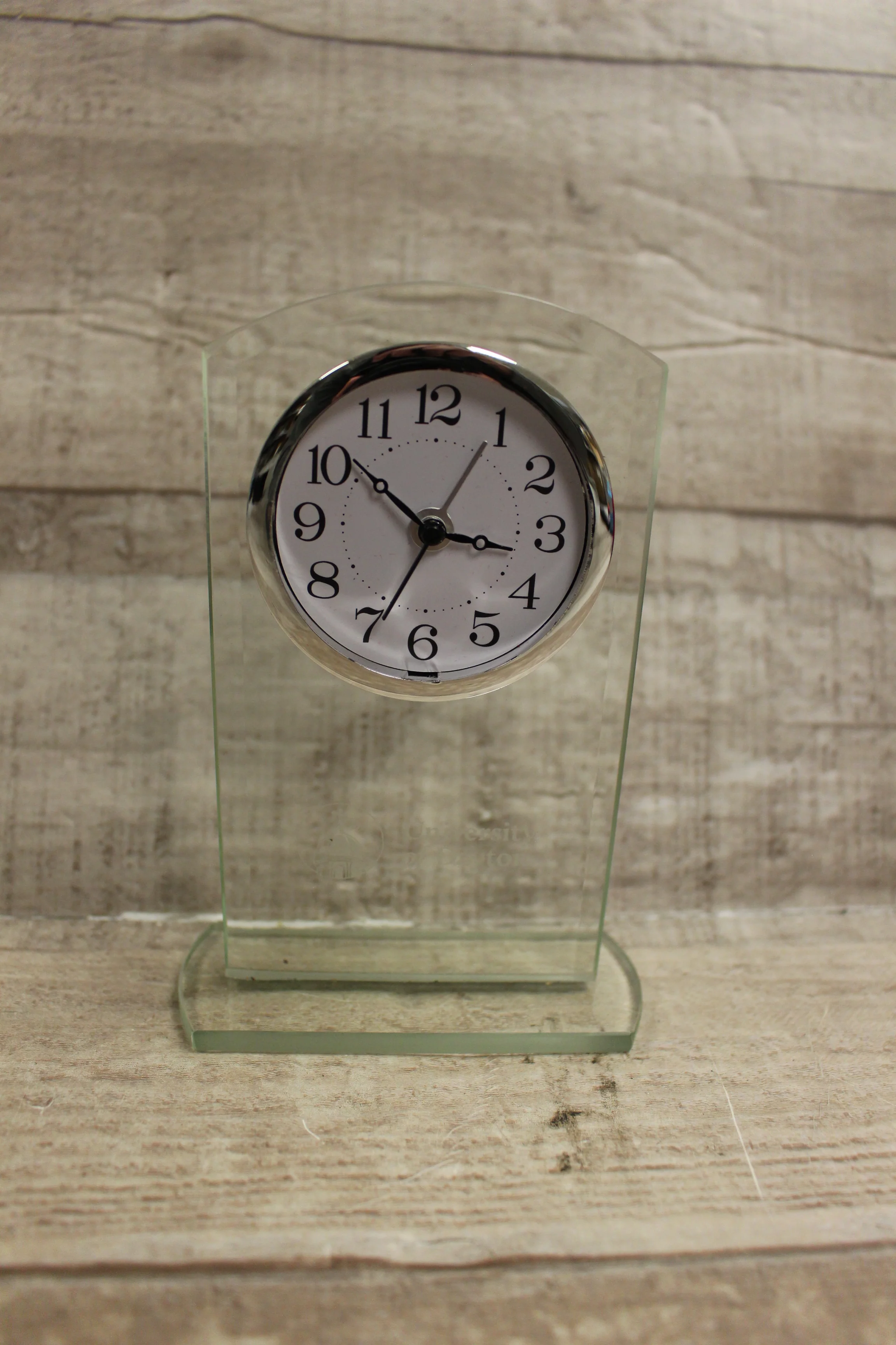 University Of Dayton Miniature Standing Desk Clock -New