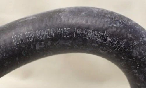 Upper Radiator Hose, P/N 12064, 1307J3, 96023032, NEW! - Image 2