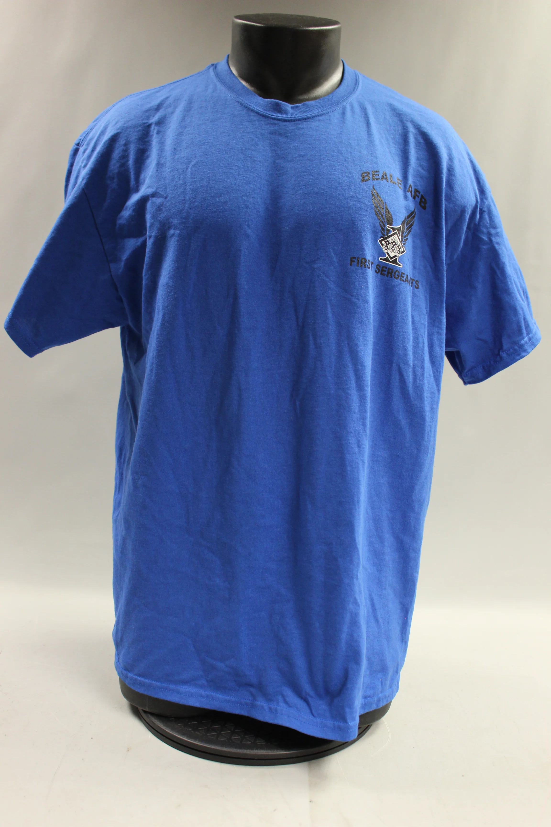 US Air Force Beale AFB First Sergeants T-Shirt - XL - Used