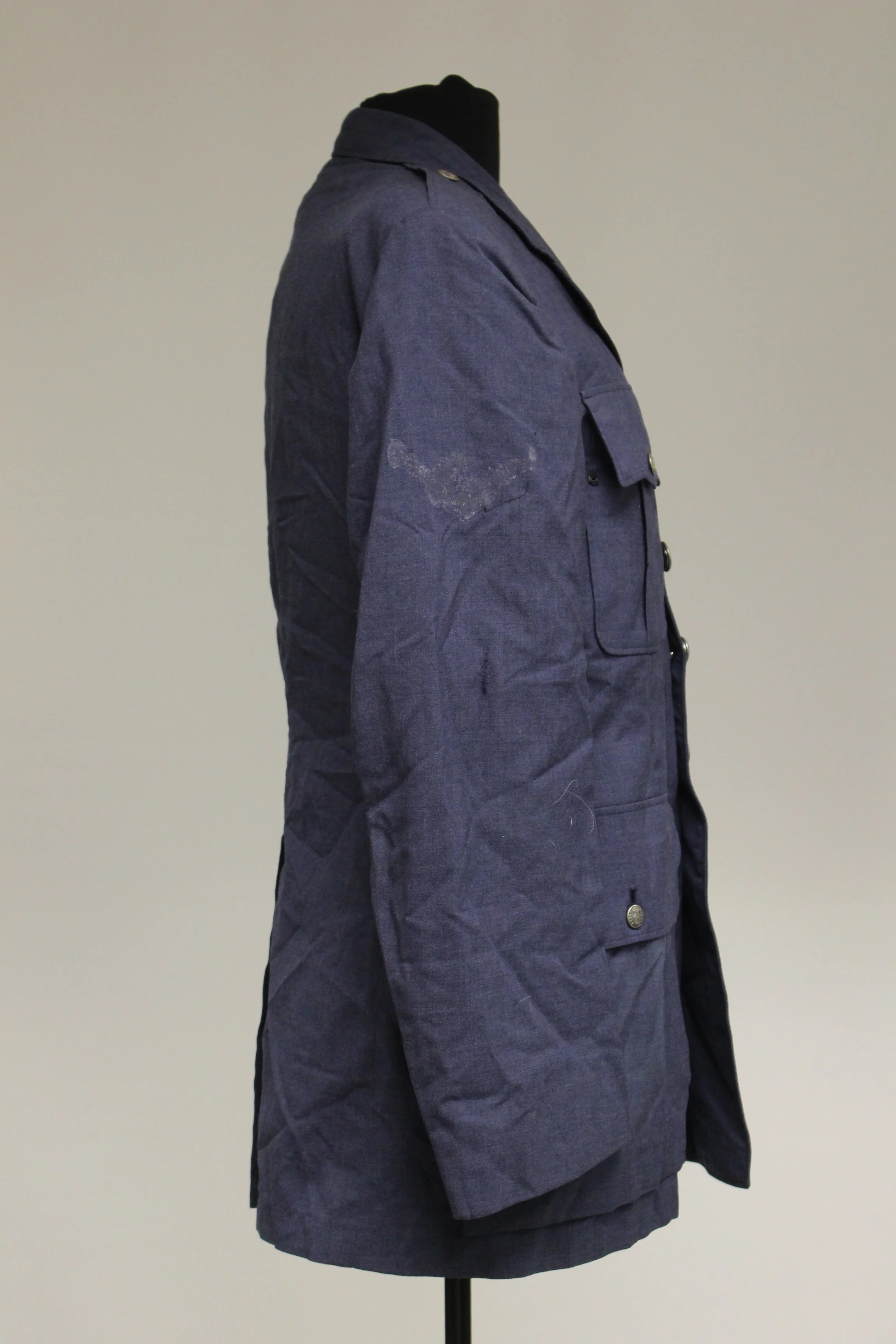 US Air Force Men's Tropical Wool Dress Coat - Size: 36R - Used - Image 2