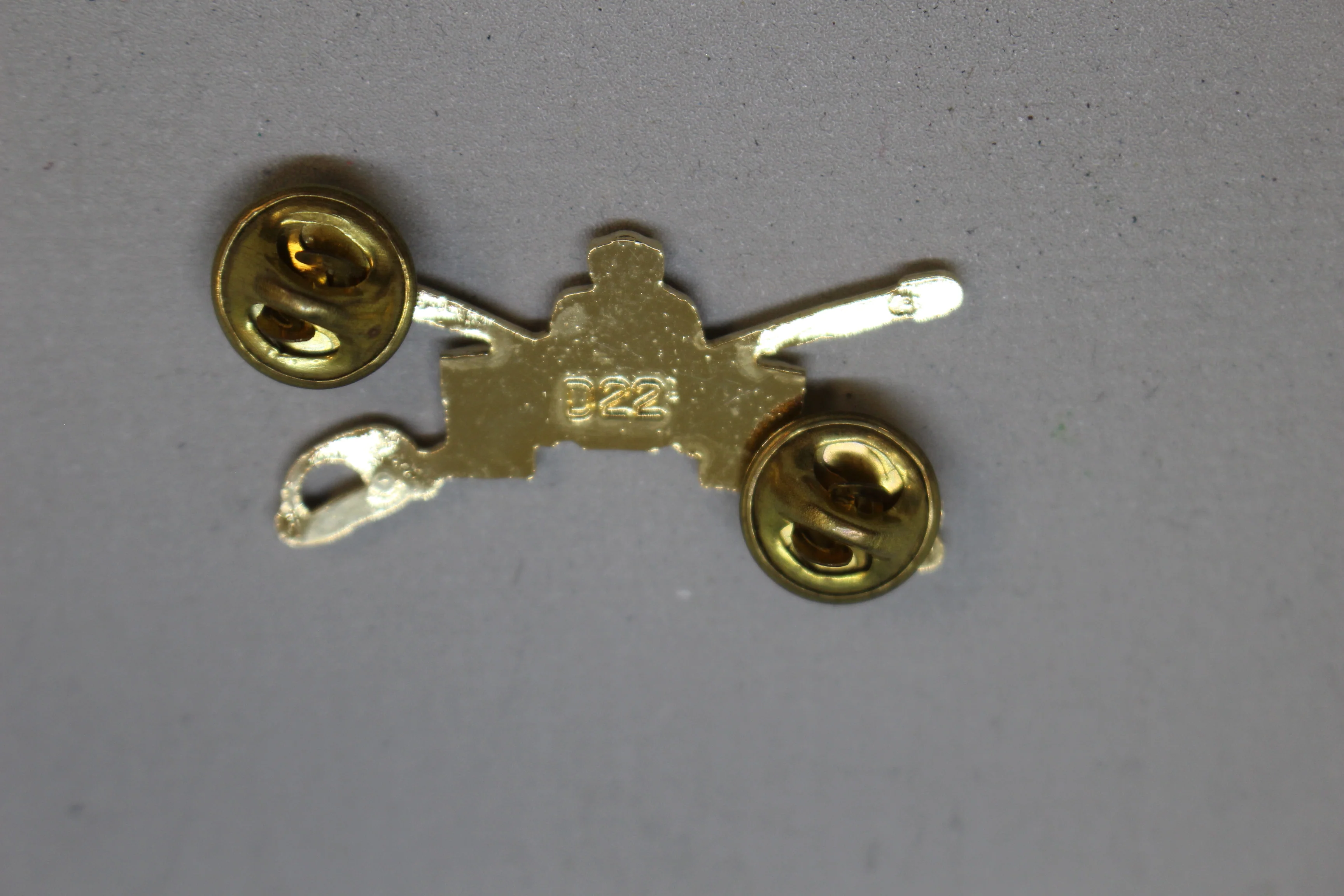 US Army Armor Officer Pin -Used - Image 2