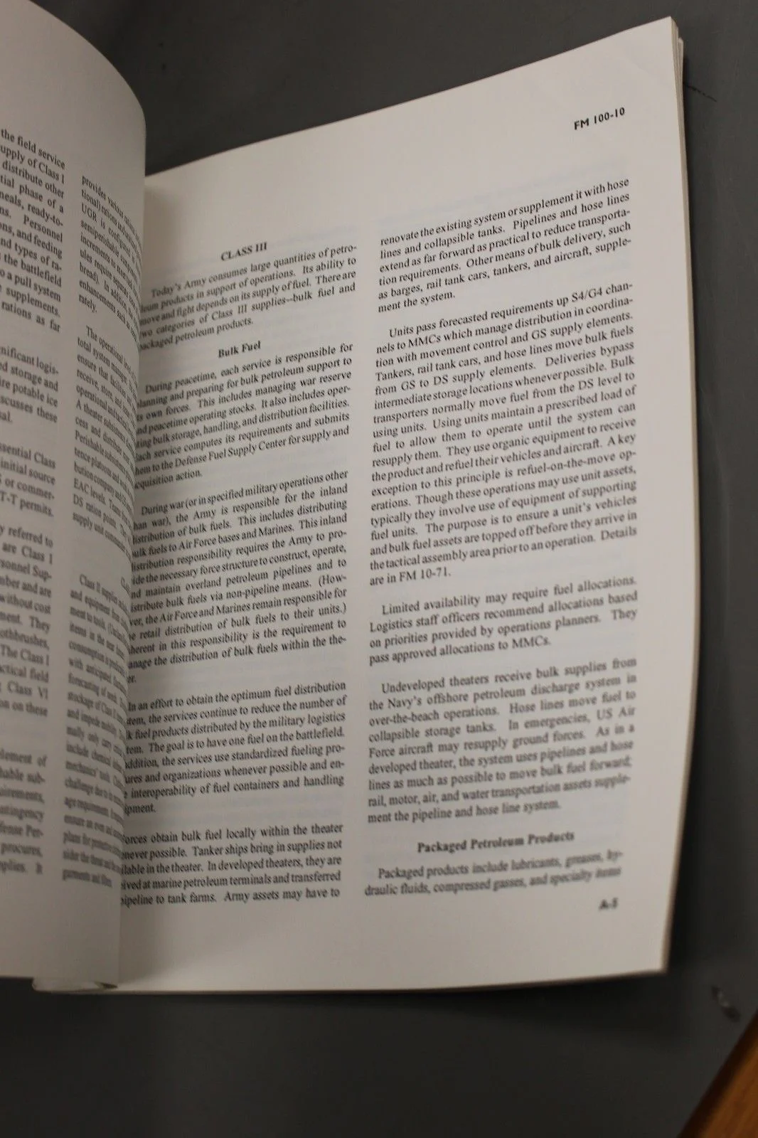 US Army Combat Service Support, FM 100-10, October 1995 - Image 3
