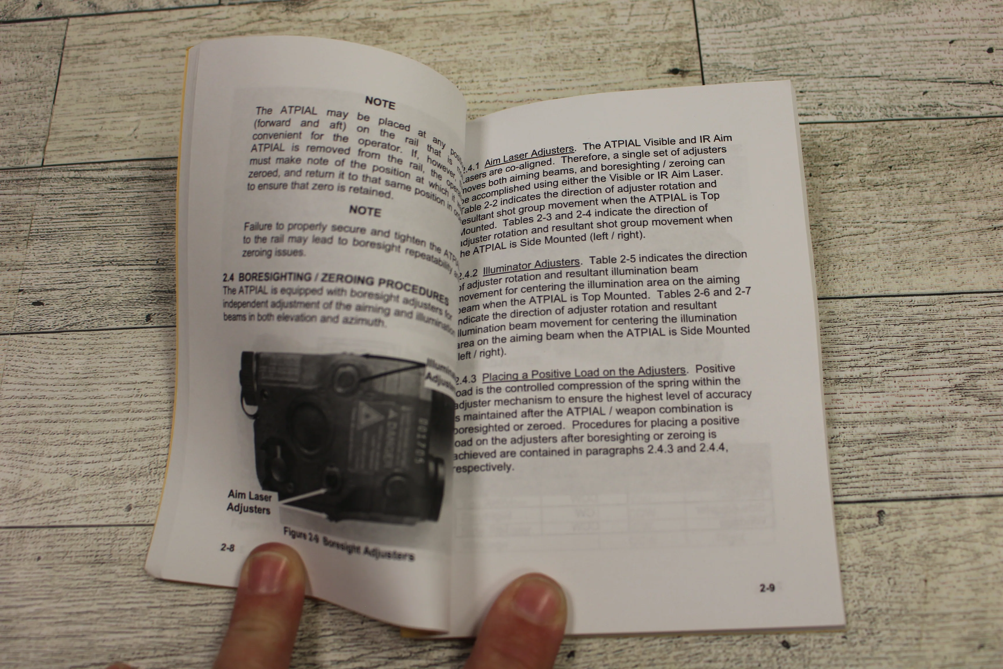 US Army/Marine Technical Manual Advanced Target Pointer Illuminator Aiming Light - Image 2
