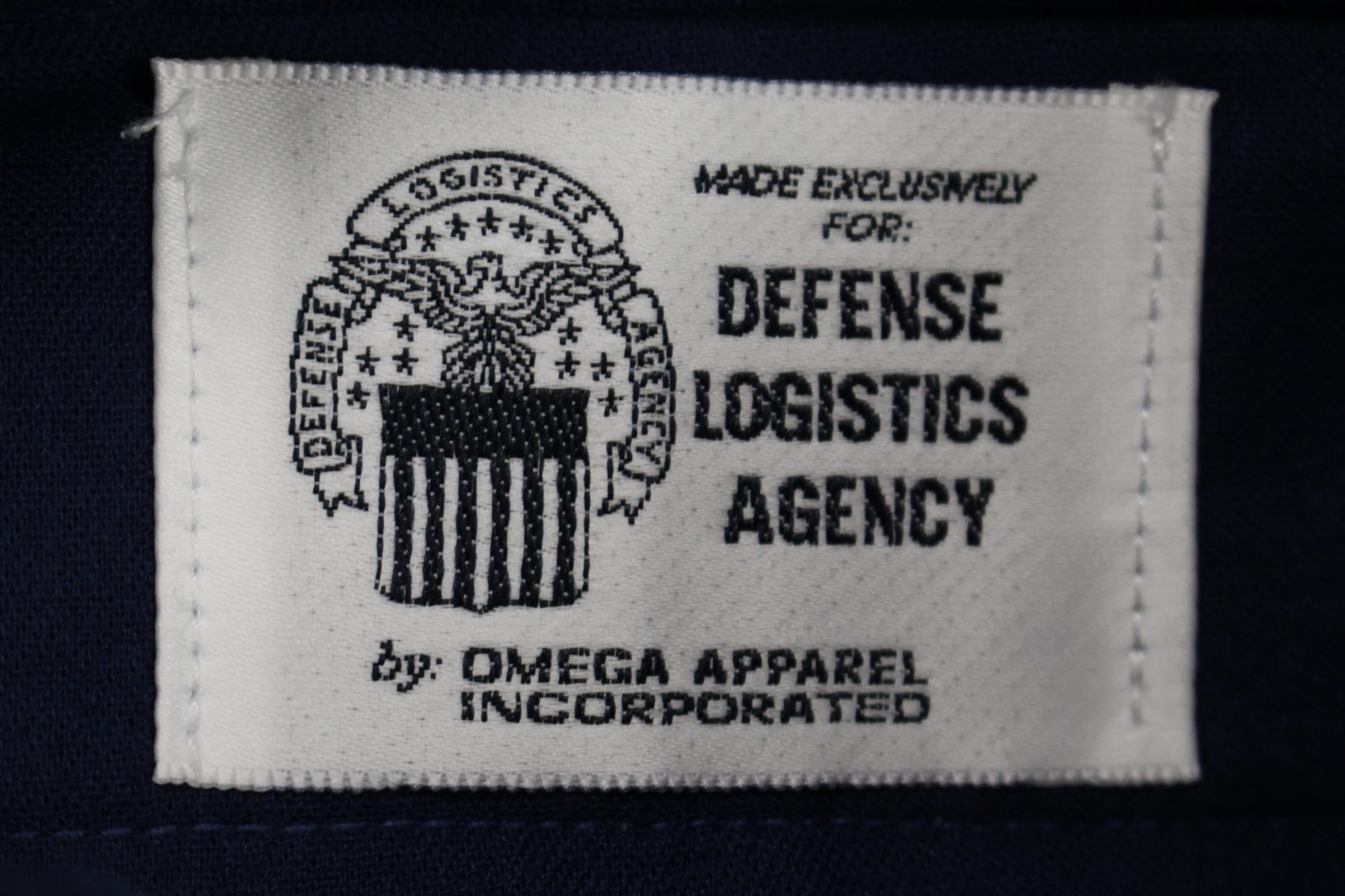 US Army Men's Blue Dress Trousers With Yellow Stripe - Classic Fit - 36R - Used - Image 4