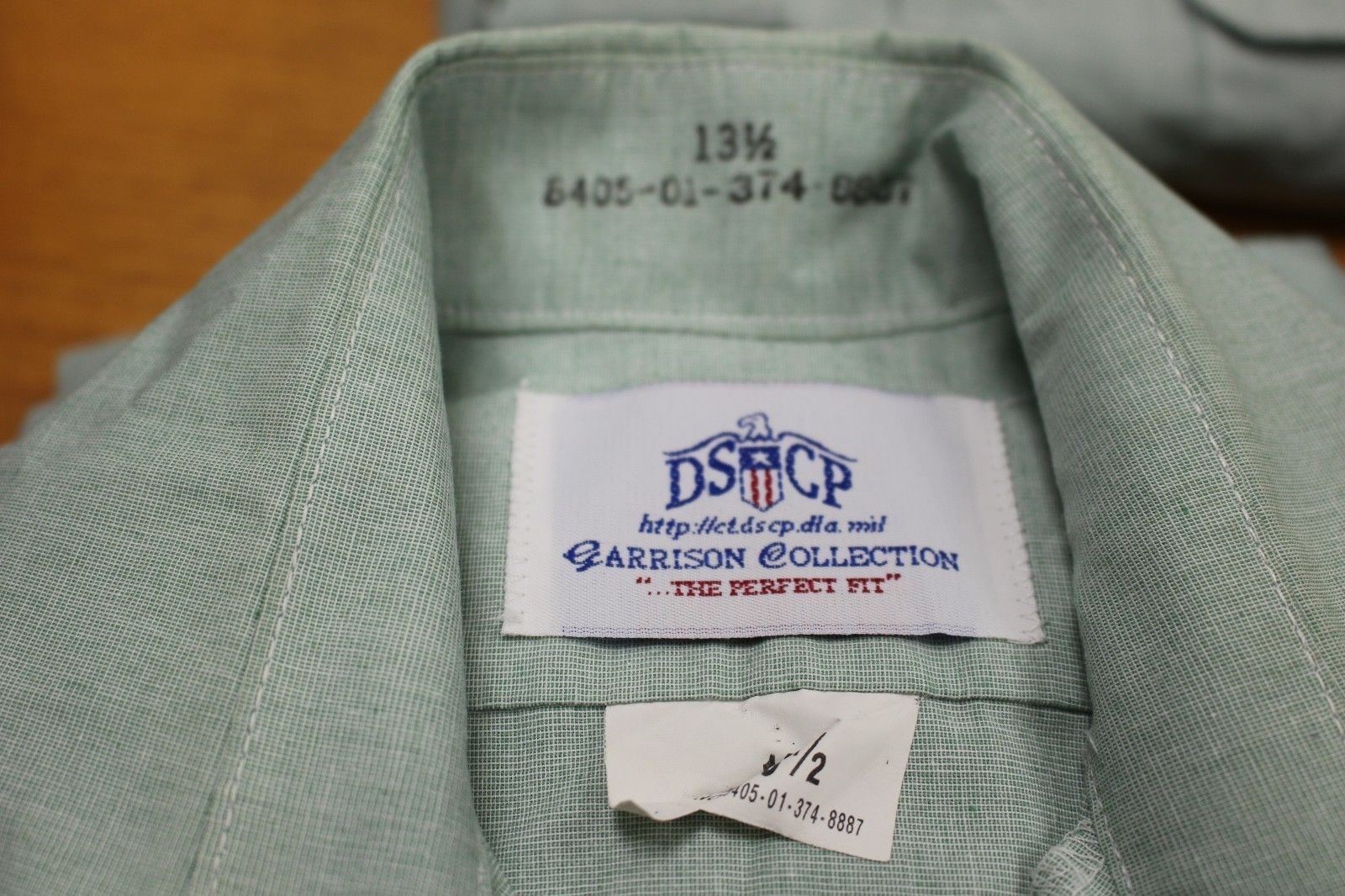 US Army Men's Short Sleeve Button Up Dress Shirt - AG415 - Choose Size - Used - Image 2
