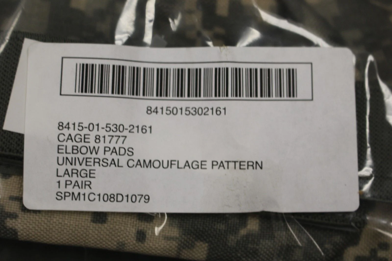 US Army Military ACU Elbow Pads - Large - 8415-01-530-2161 - New!! - Image 2