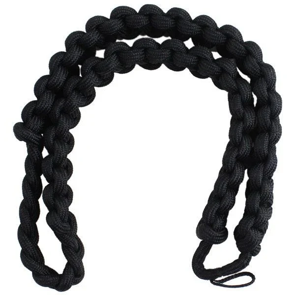 US Army Shoulder Cord - Chaplin - Black - Used