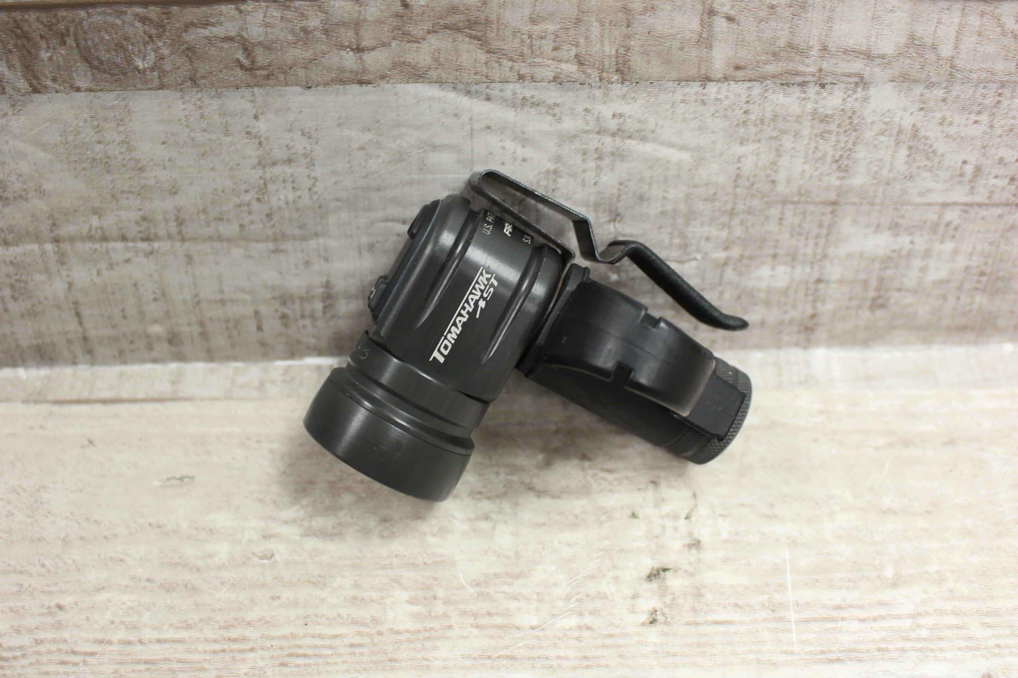 US First Light Tomahawk ST Tactical Flashlight with Ready Strobe - Used - Image 2