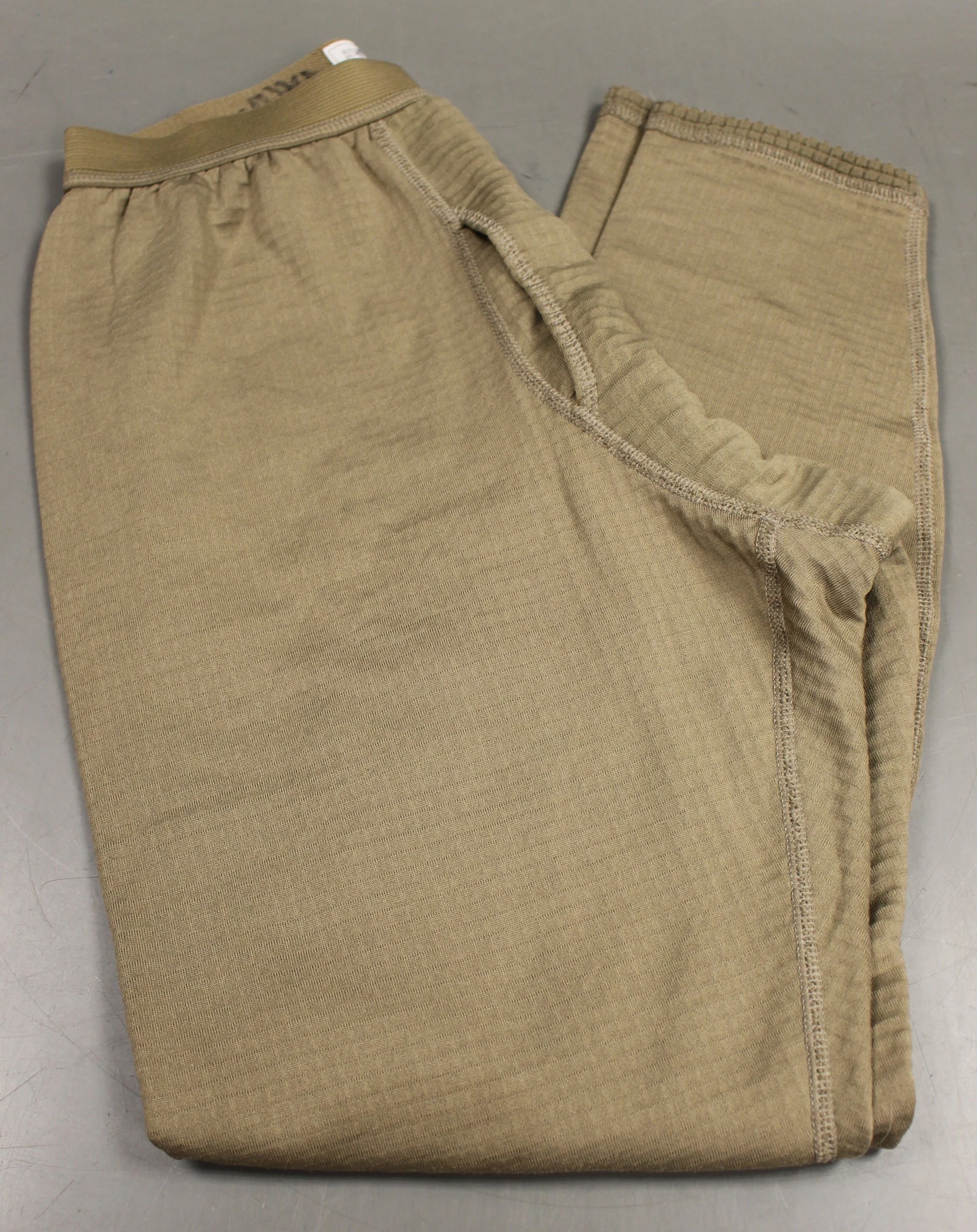 US Gen III Cold Weather Mid Weight Grid Fleece Drawers - Small Regular - Coyote