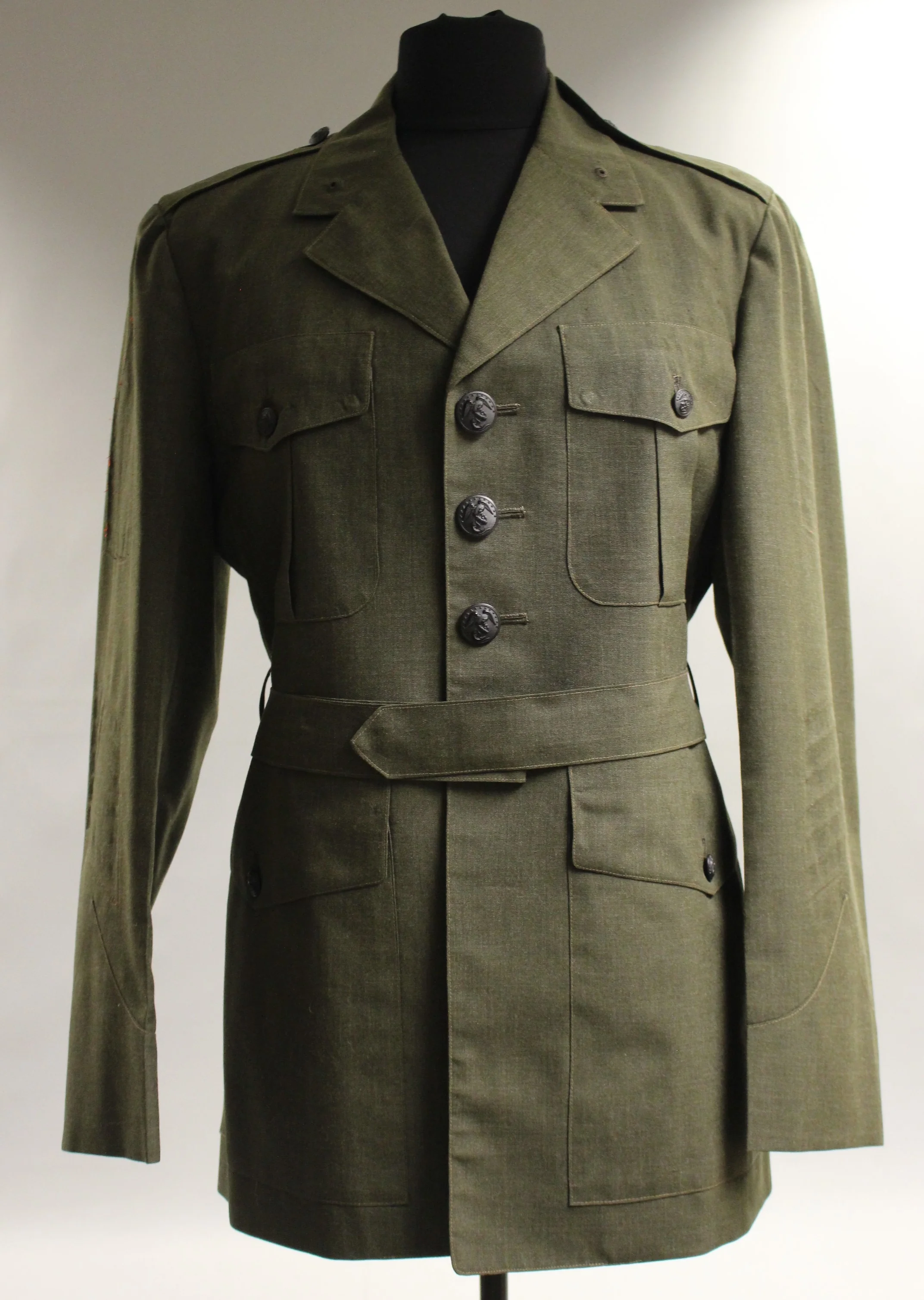 US Marine Corp Dress Coat Jacket - Size: 38S - 8405-00-606-6069 - Used